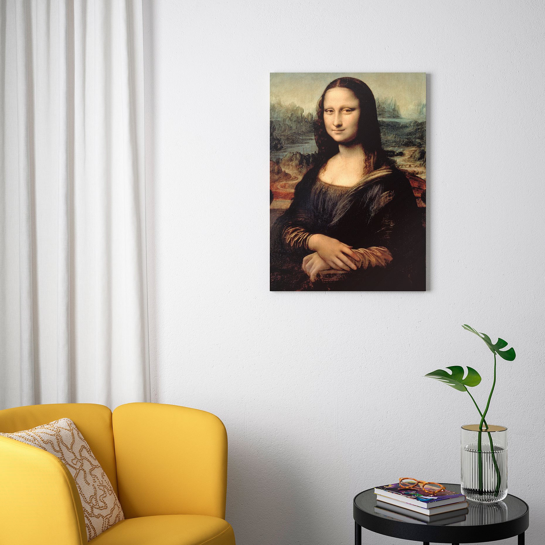 PJÄTTERYD, picture/Mona Lisa 2, 50x70 cm, 605.789.08