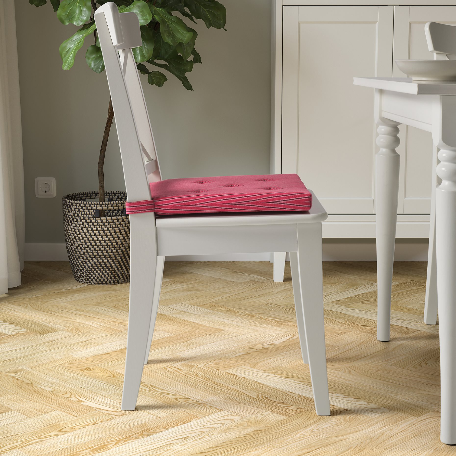 JUSTINA, μαξιλάρι καρέκλας, 42/35x40x4 cm, 605.871.49