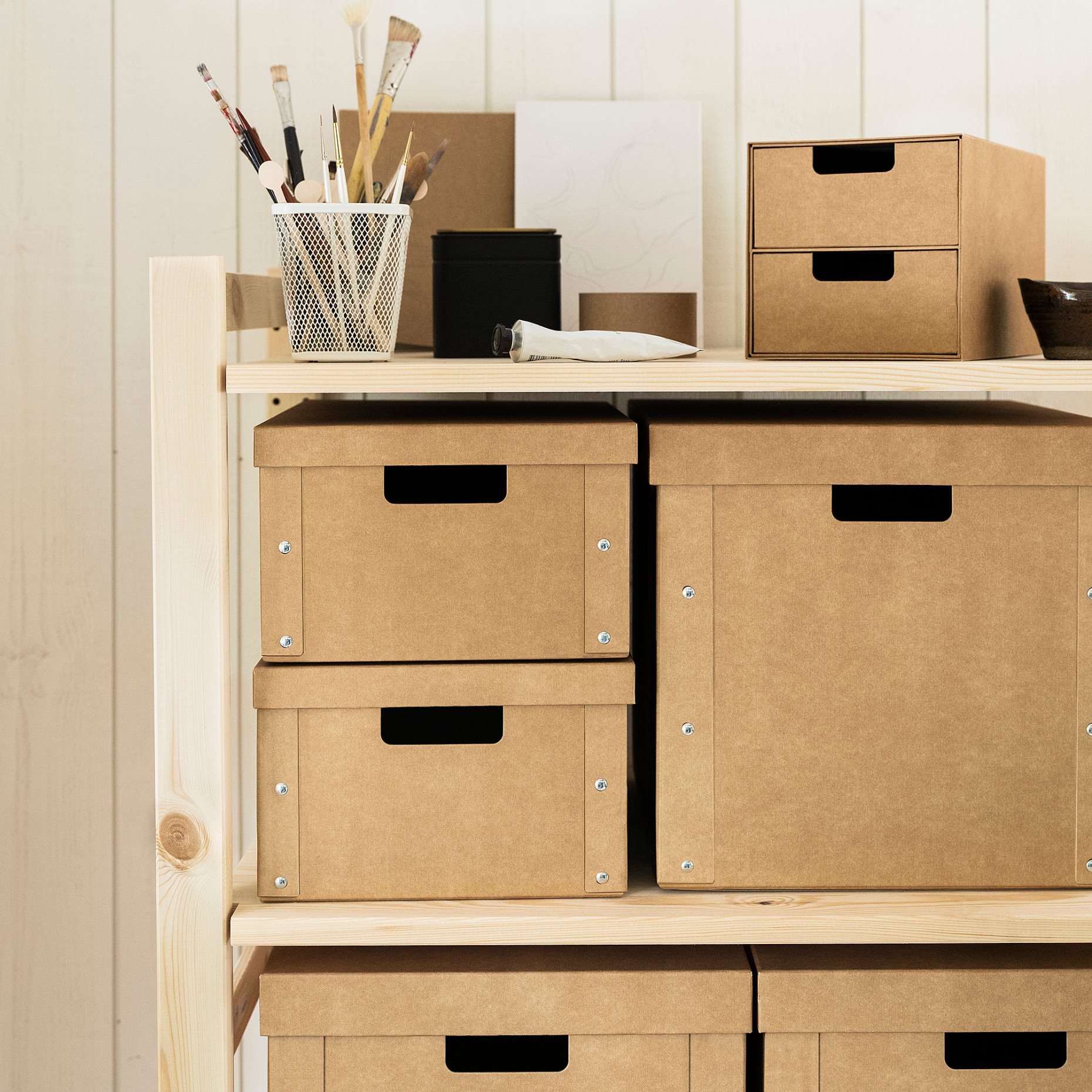 GÄRDESGÅRD, κουτί αποθήκευσης με 2 συρτάρια, 16x25 cm, 605.969.31