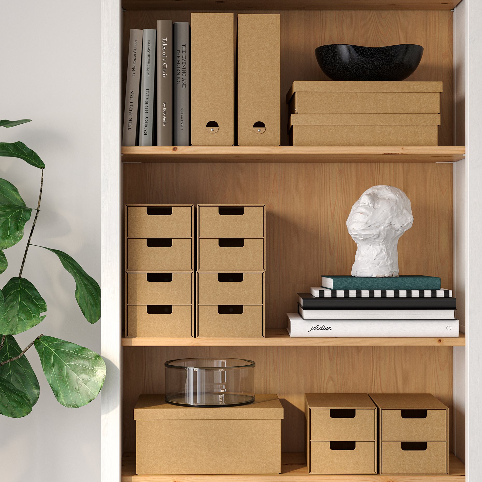 GÄRDESGÅRD, κουτί αποθήκευσης με 2 συρτάρια, 16x25 cm, 605.969.31