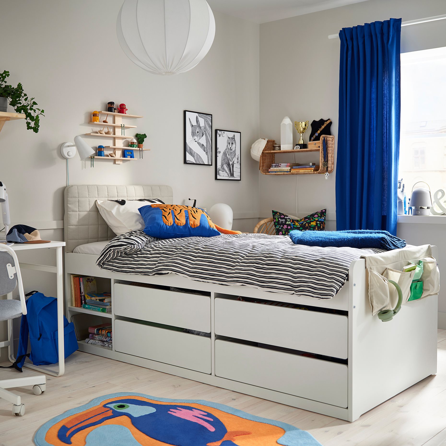 MÖJLIGHET, θήκη για το κρεβάτι, 75x27 cm, 606.009.71