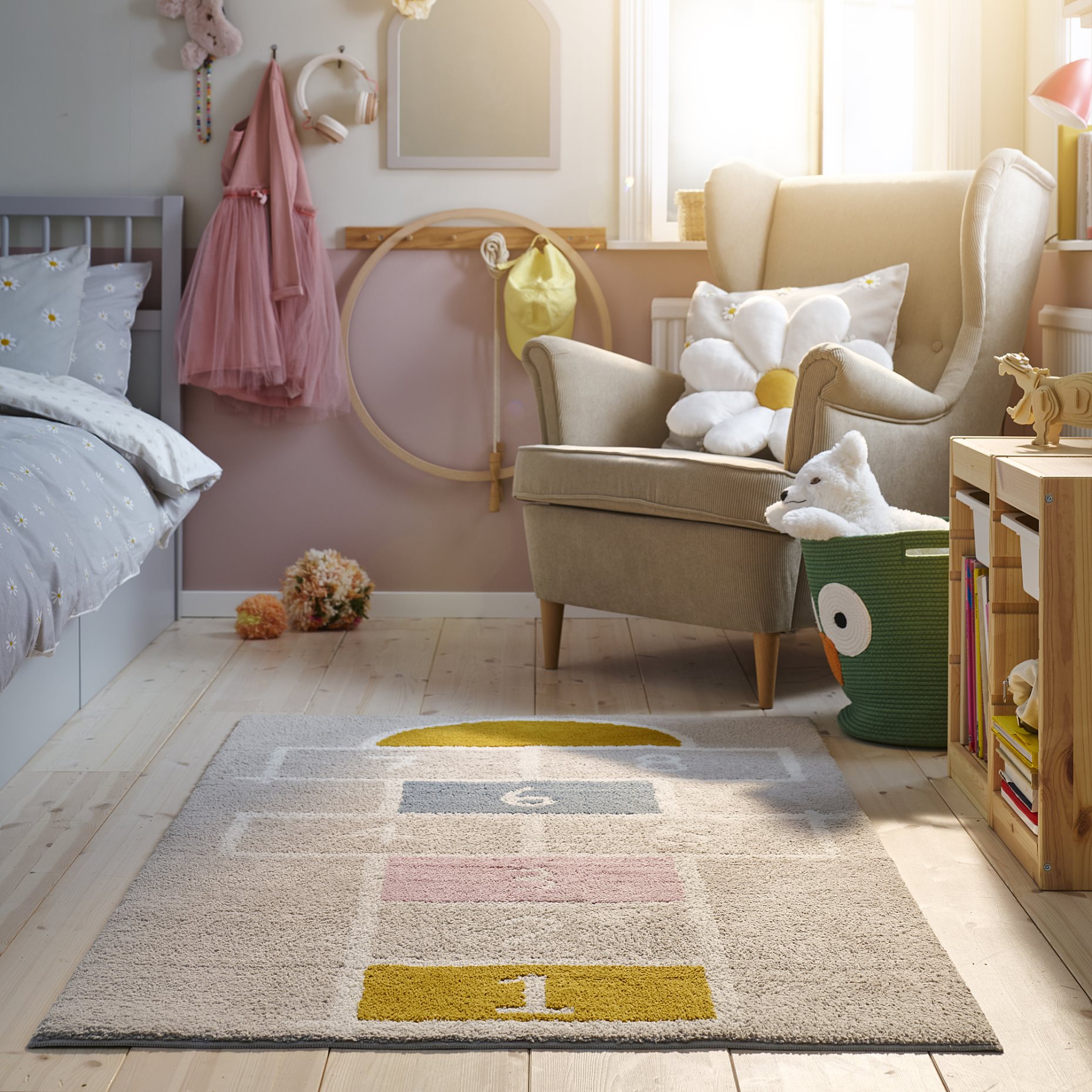 STÄPPSPARV, χαλί, 100x160 cm, 606.030.26