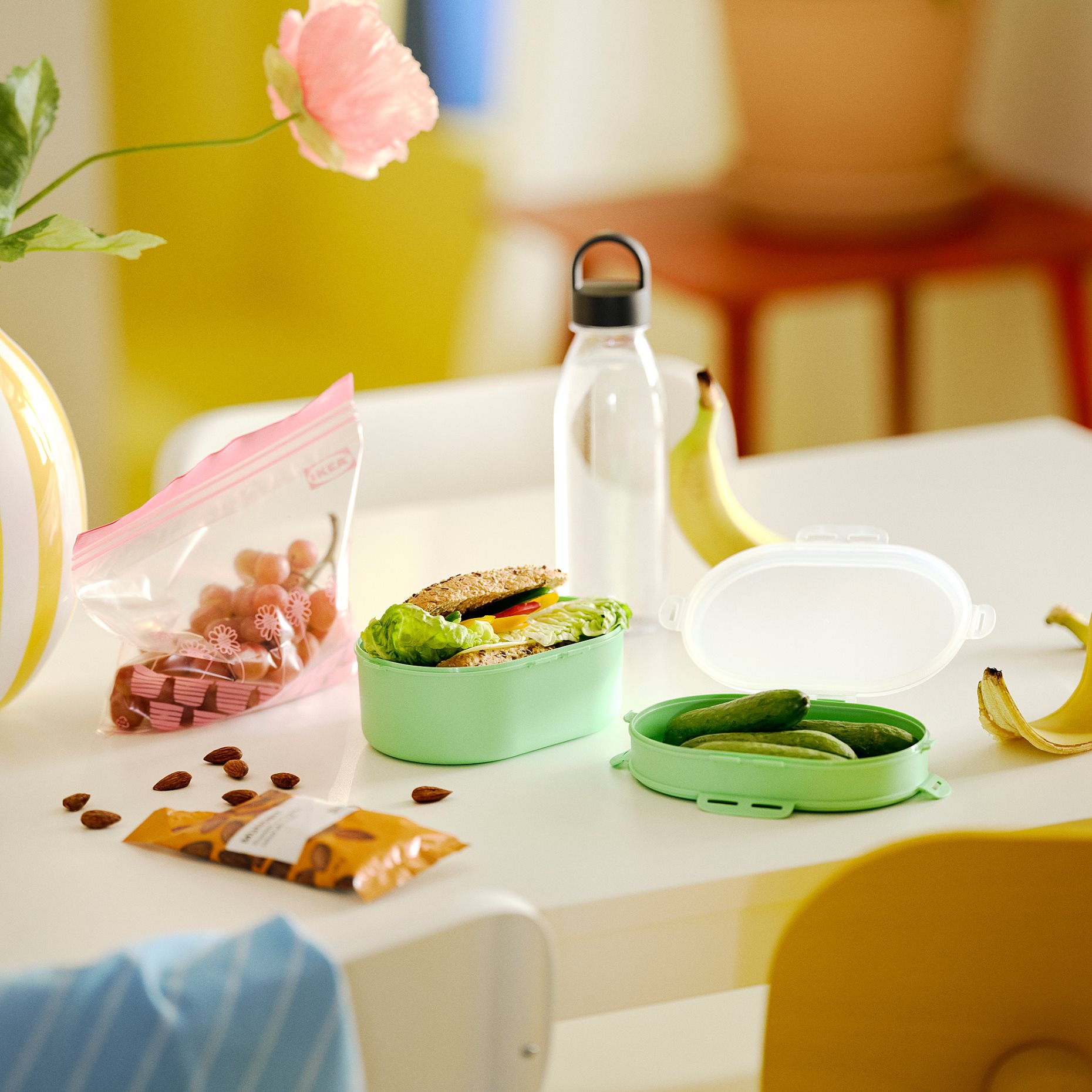 UTBJUDA, stackable lunch box for dry food, 606.071.14