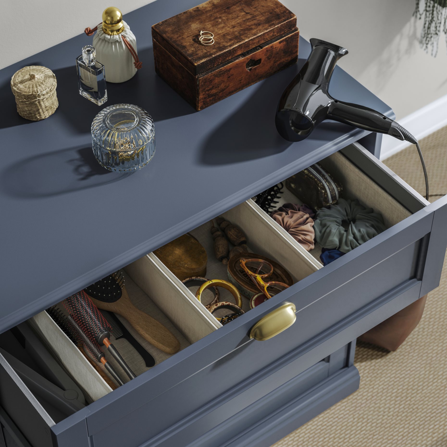 FÅGELFJÄLLET, chest of 3 drawers, 82x51x78 cm, 606.116.44