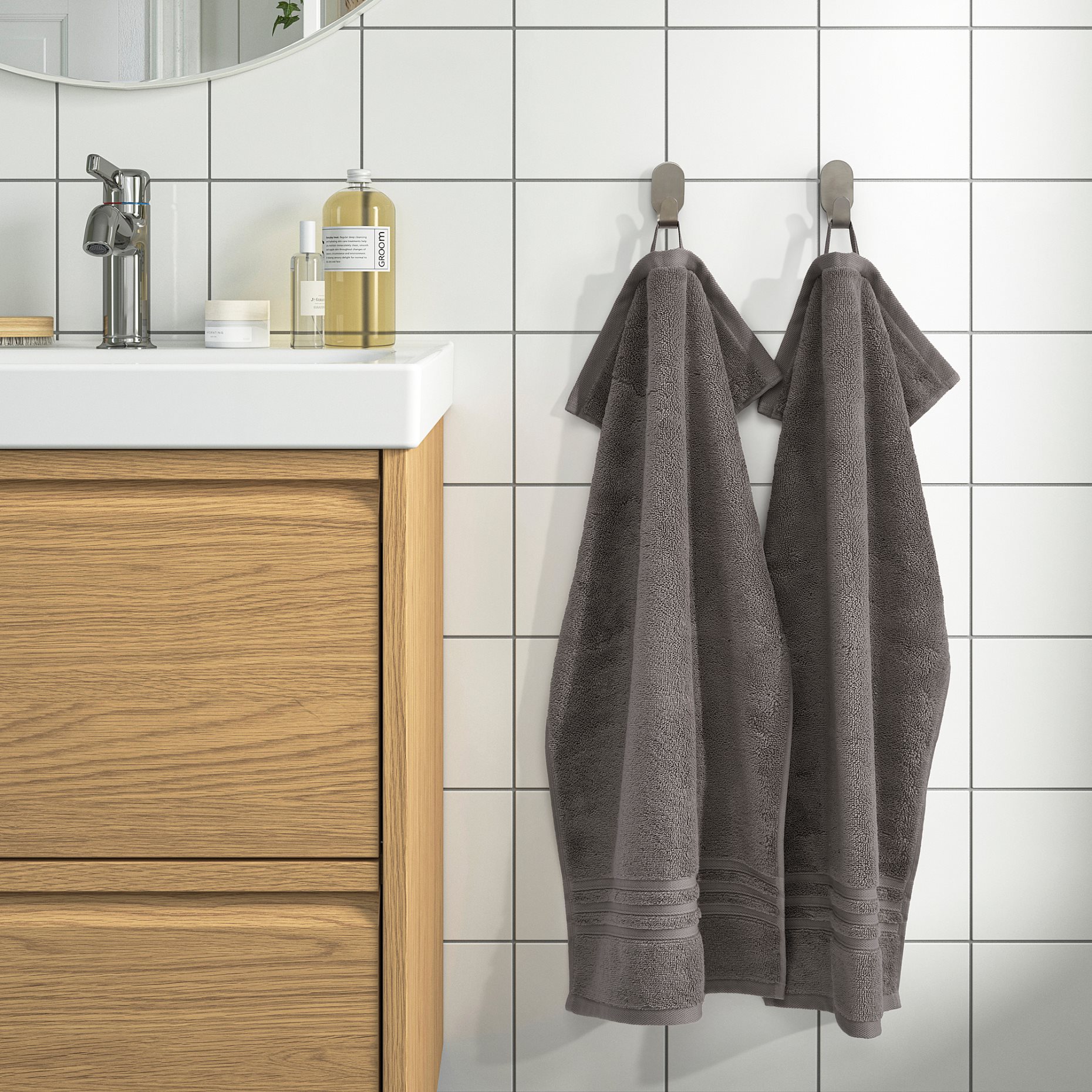 BROKGLIM, hand towel, 40x70 cm, 606.120.21