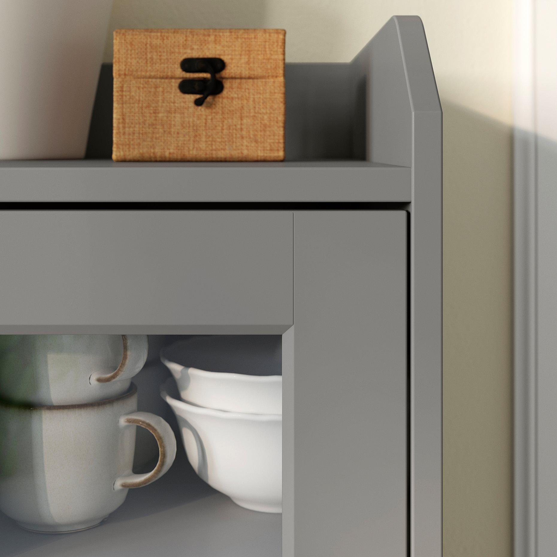HAUGA, sideboard, 140x46x84 cm, 606.214.88