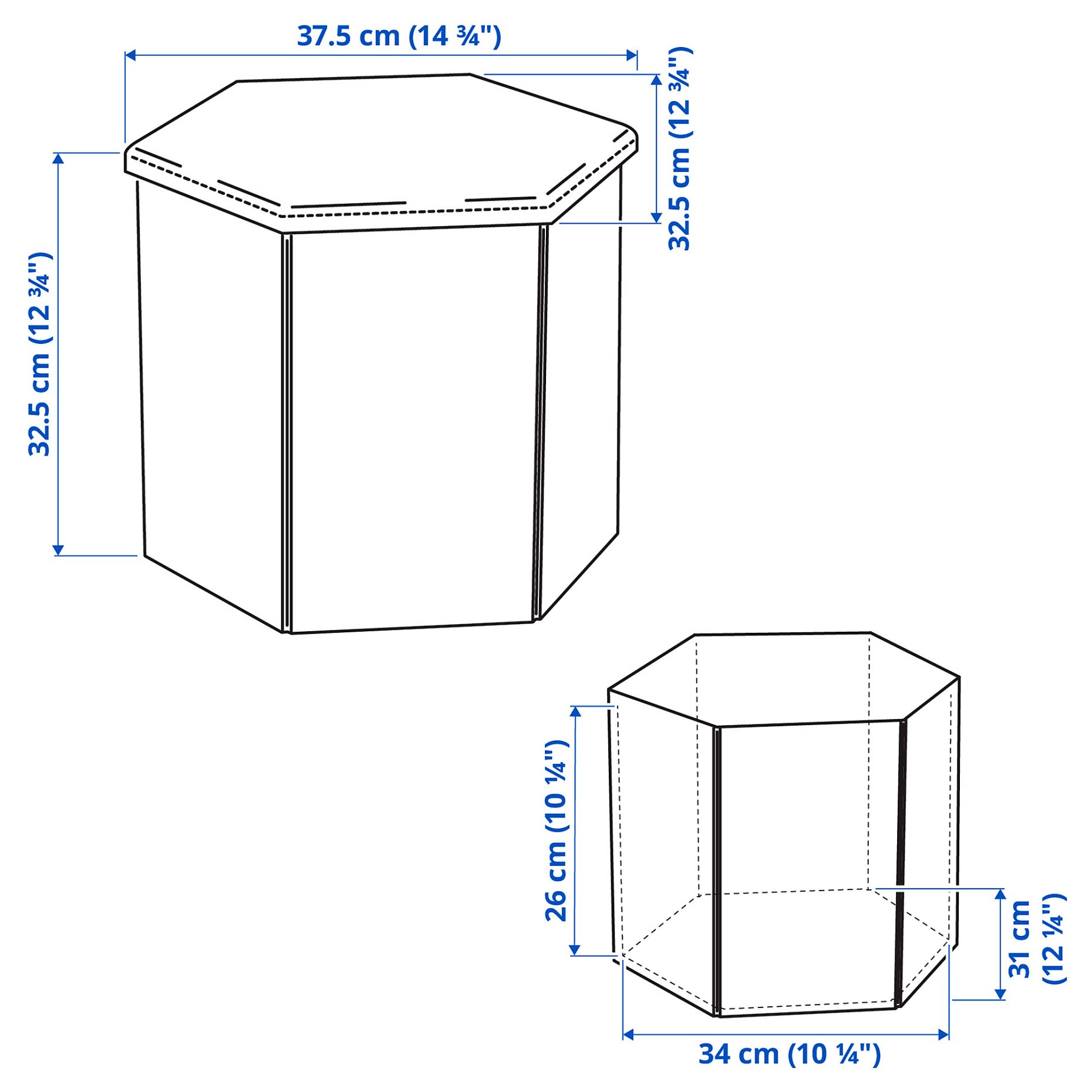KJUGE, pouffe with storage, 606.296.77