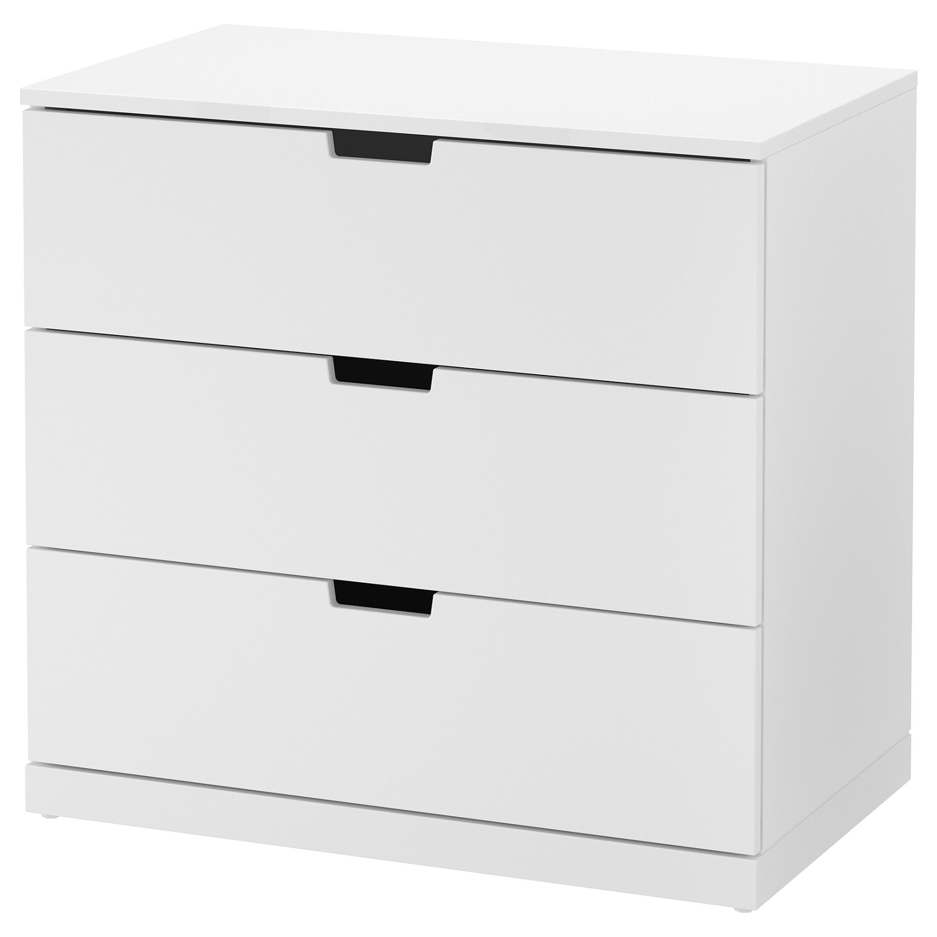 NORDLI, chest of 3 drawers, 80x76 cm, 692.394.95