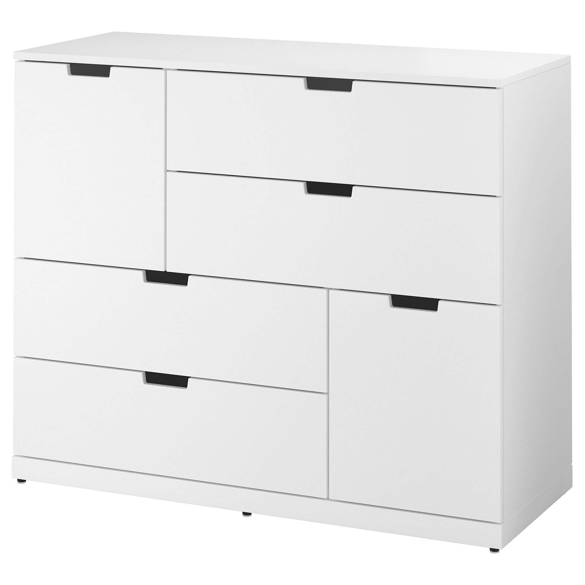 NORDLI, chest of 6 drawers, 120x99 cm, 692.766.33