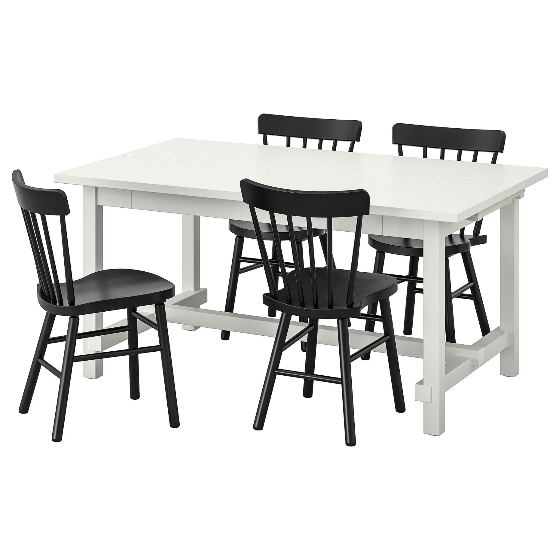 NORDVIKEN/NORRARYD, τραπέζι και 4 καρέκλες, 693.051.74
