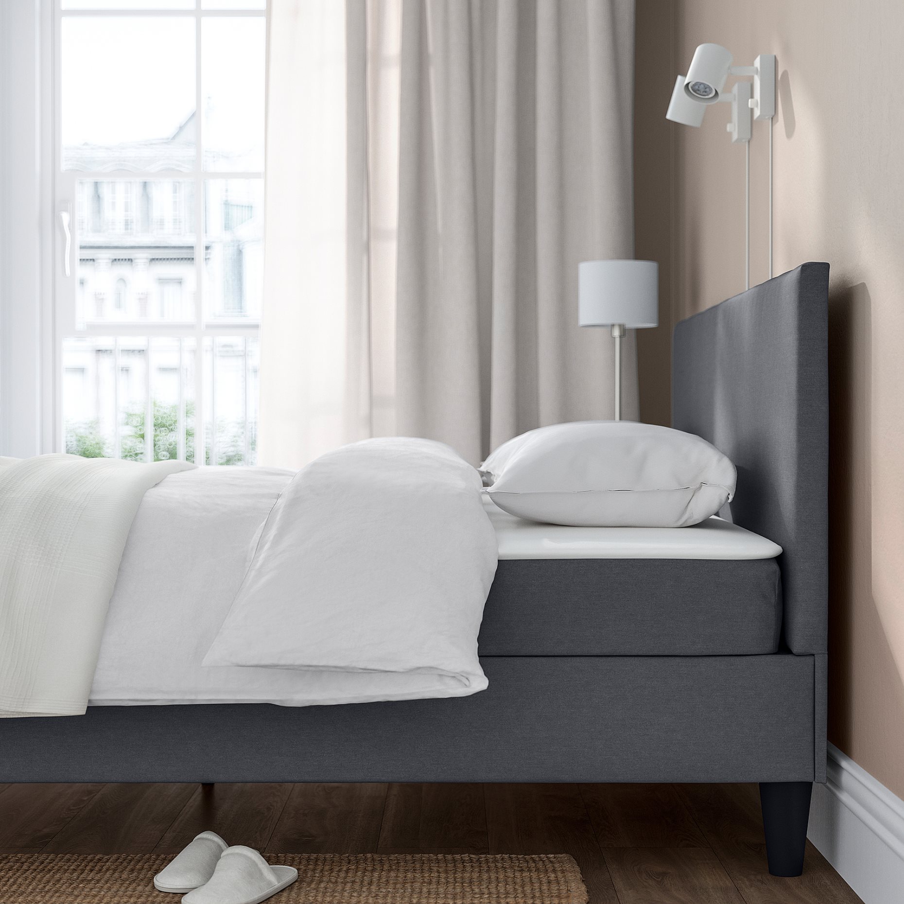 SÄBÖVIK, divan bed with mattress, 140x200 cm, 693.857.50