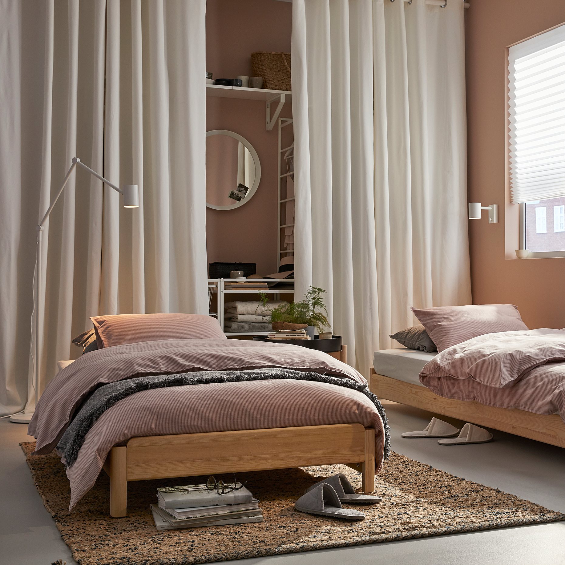 UTÅKER, στοιβαζόμενο κρεβάτι με 2 στρώματα, 80x200 cm, 694.238.65