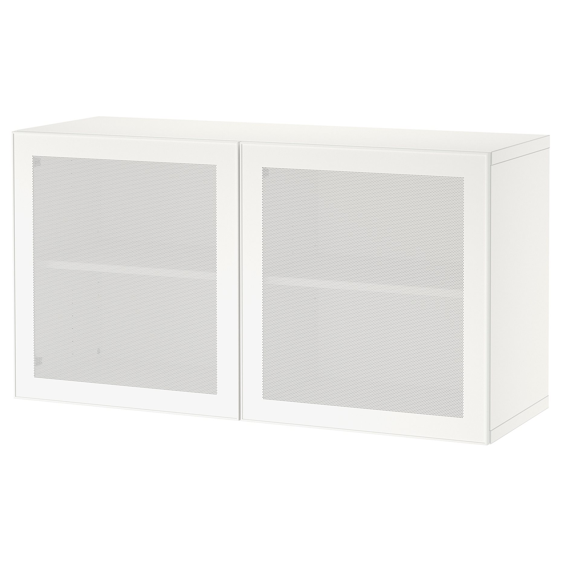 BESTÅ, shelf unit with doors, 120x42x64 cm, 694.251.57
