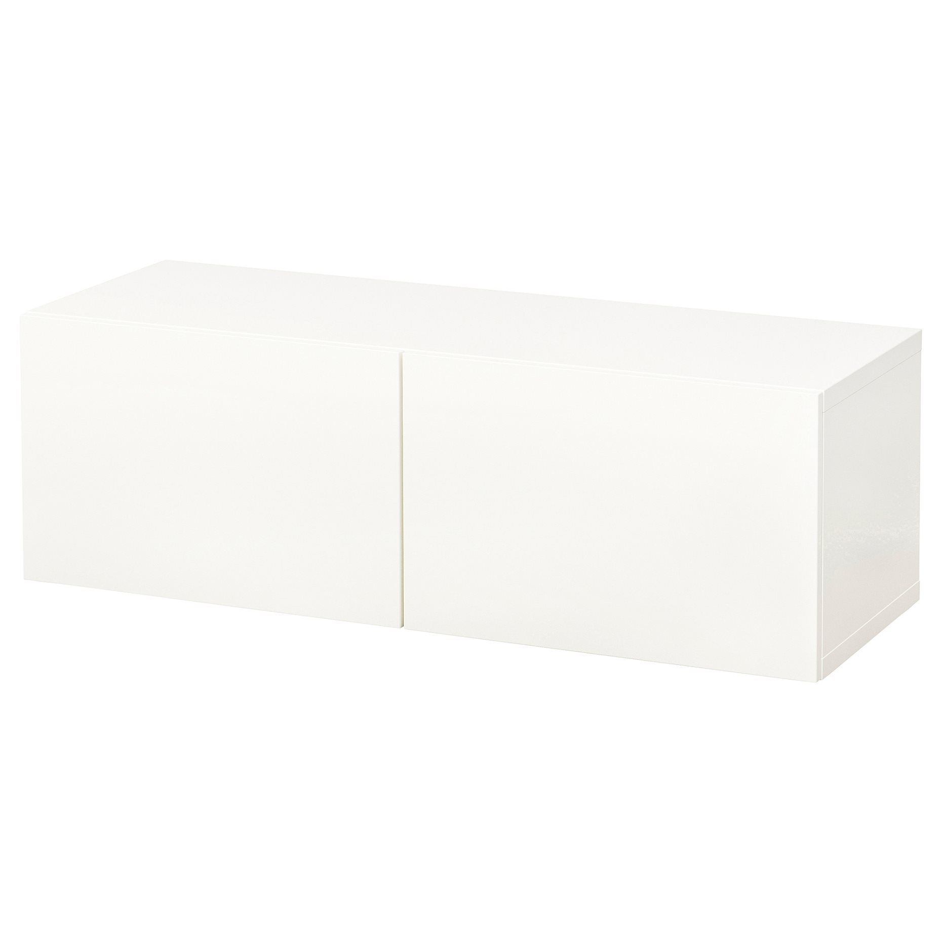 BESTÅ, wall-mounted cabinet combination, 120x42x38 cm, 694.318.65