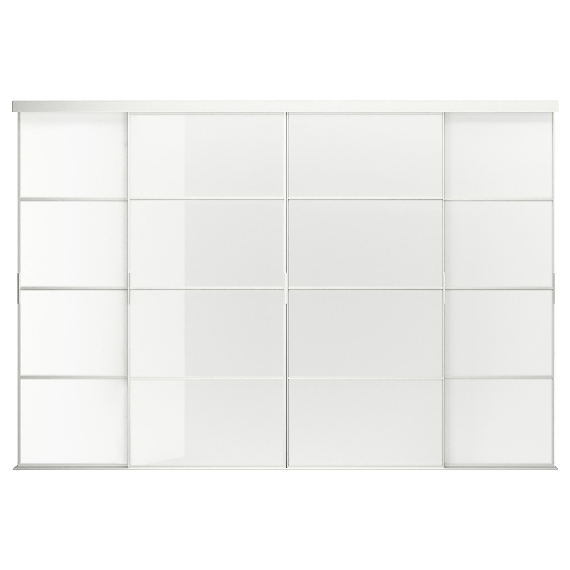 SKYTTA/FARVIK, sliding door combination, 351x240 cm, 694.779.19