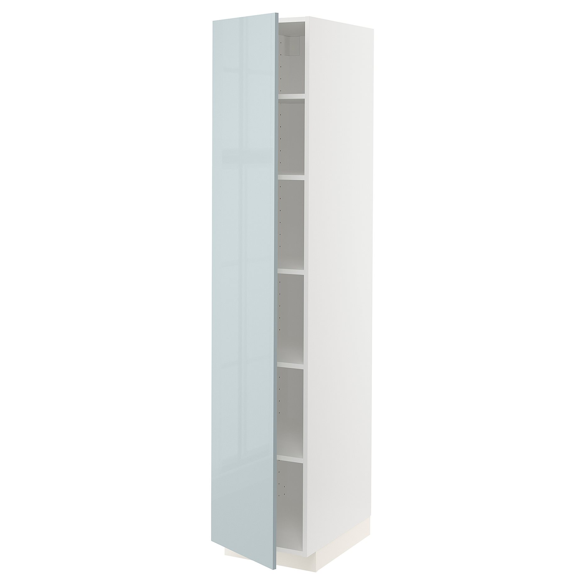 METOD, high cabinet with shelves, 40x60x200 cm, 694.790.13