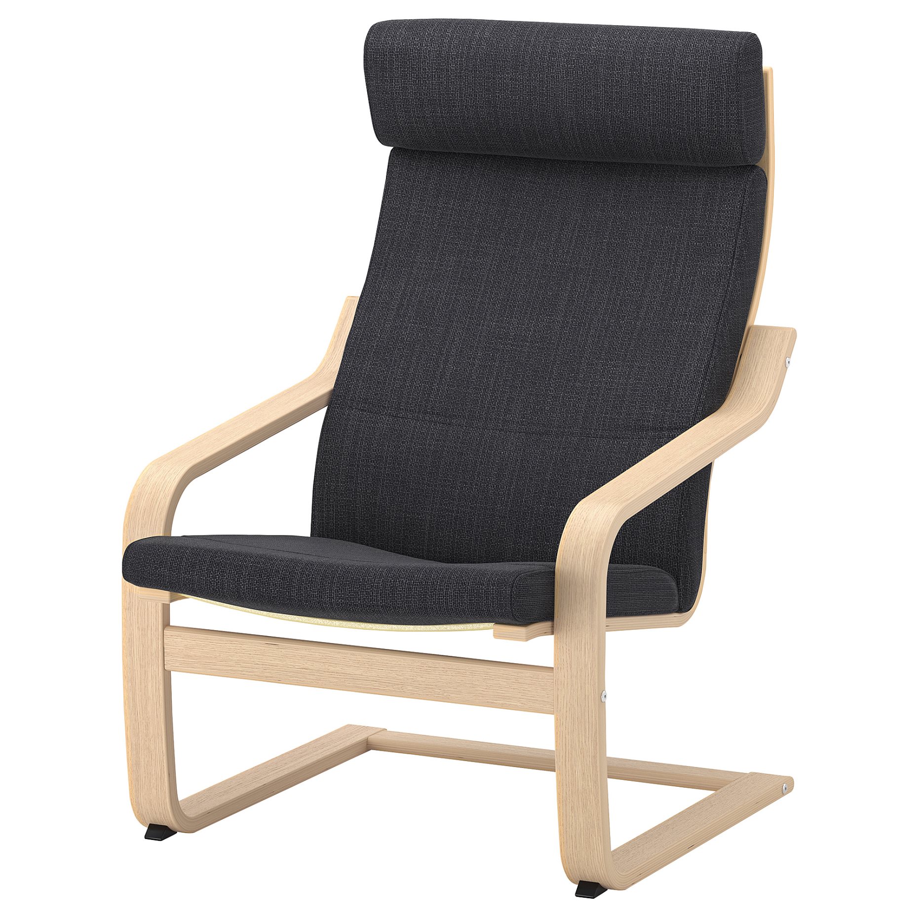 POÄNG, armchair and footstool, 694.842.55