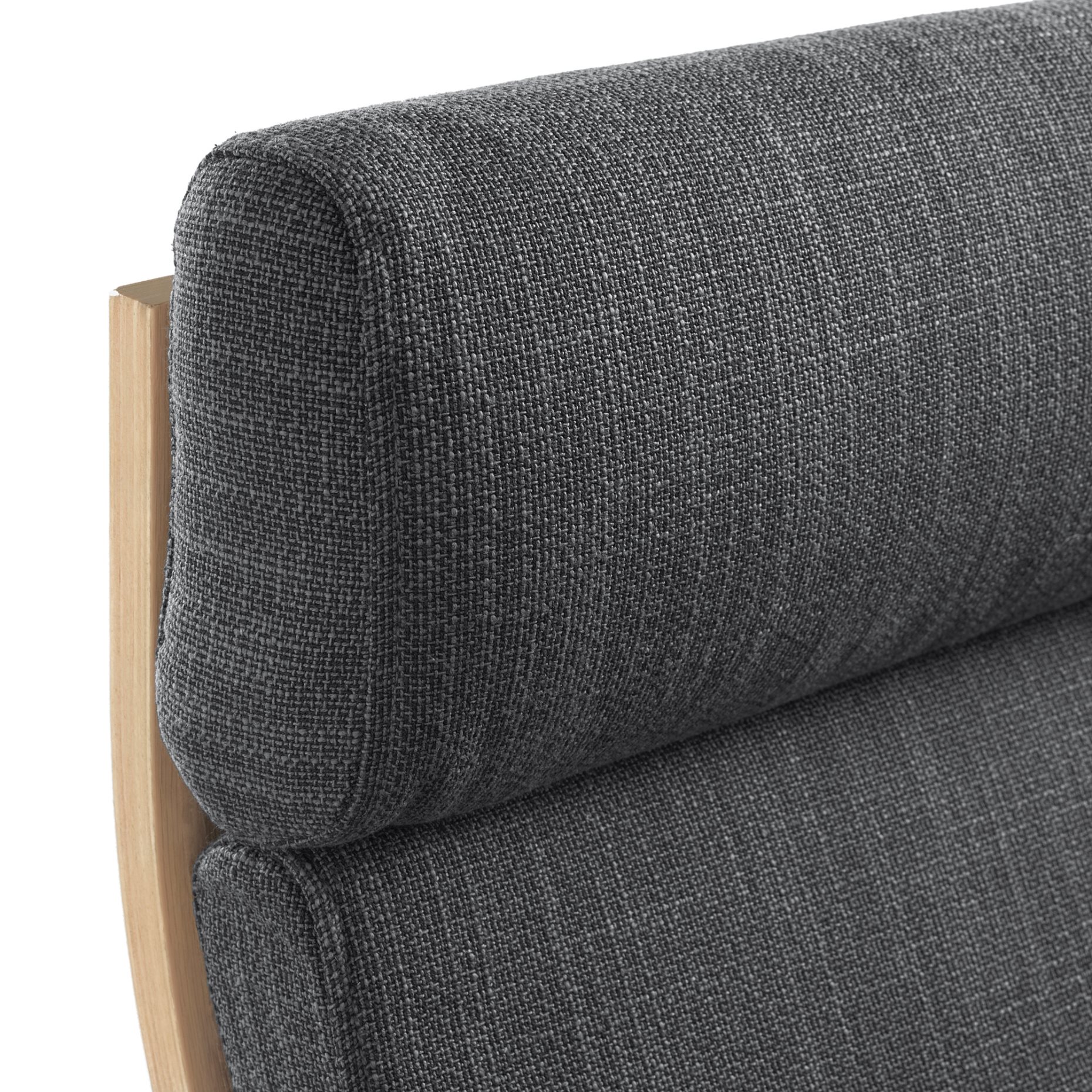POÄNG, armchair and footstool, 694.842.55