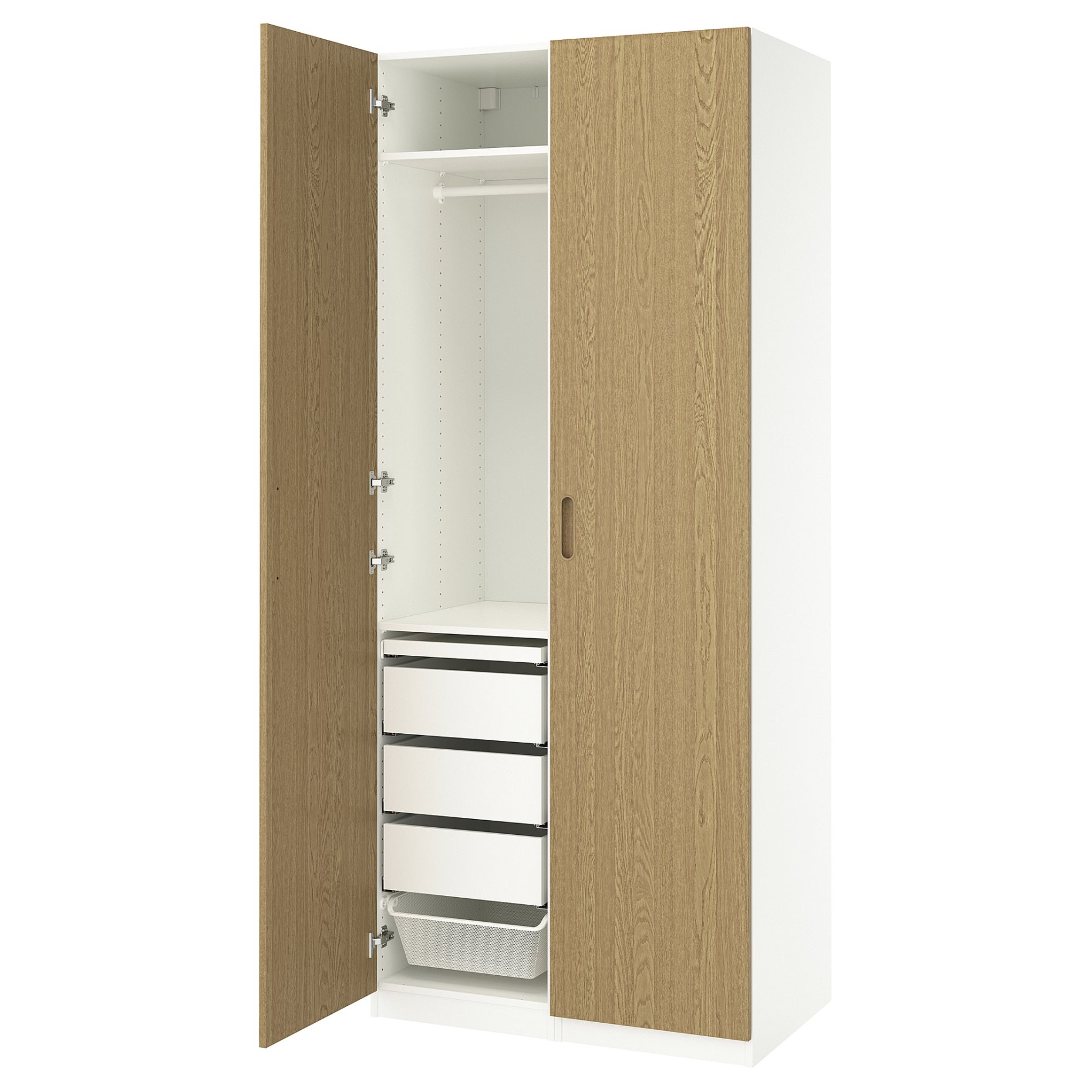PAX/TONSTAD, wardrobe combination, 100x60x236 cm, 695.489.69