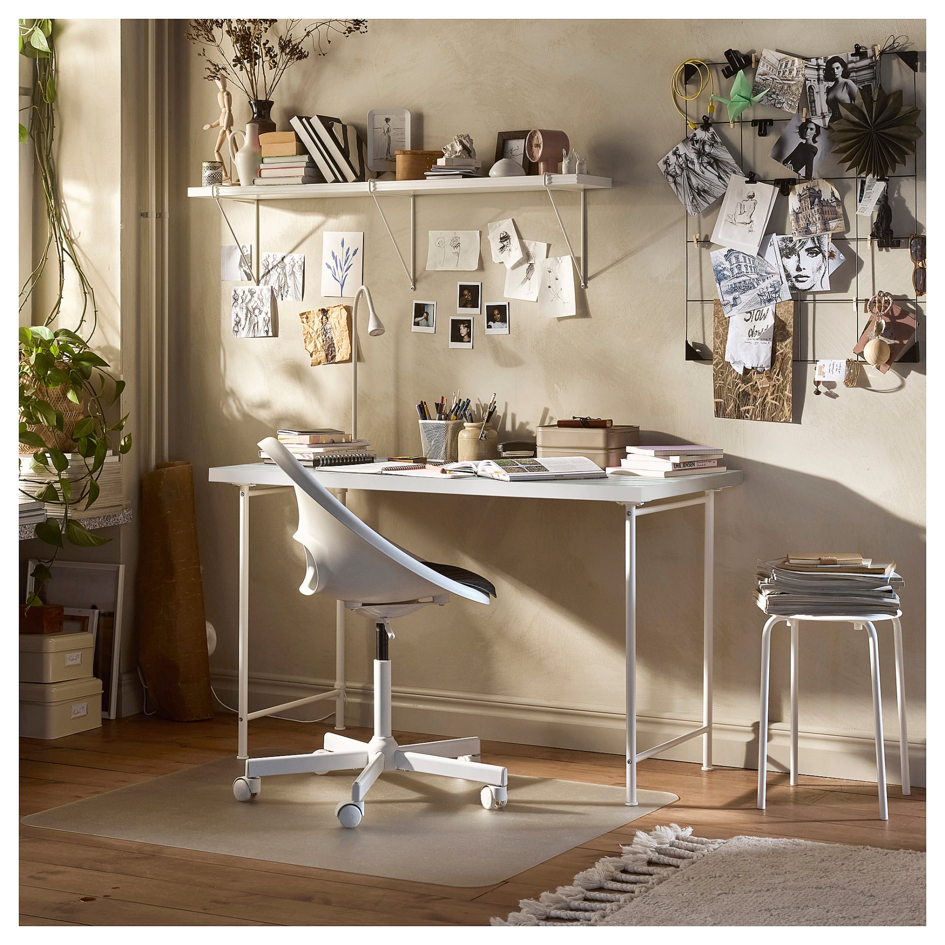 LINNMON/SPAND, desk, 100x60 cm, 695.638.65