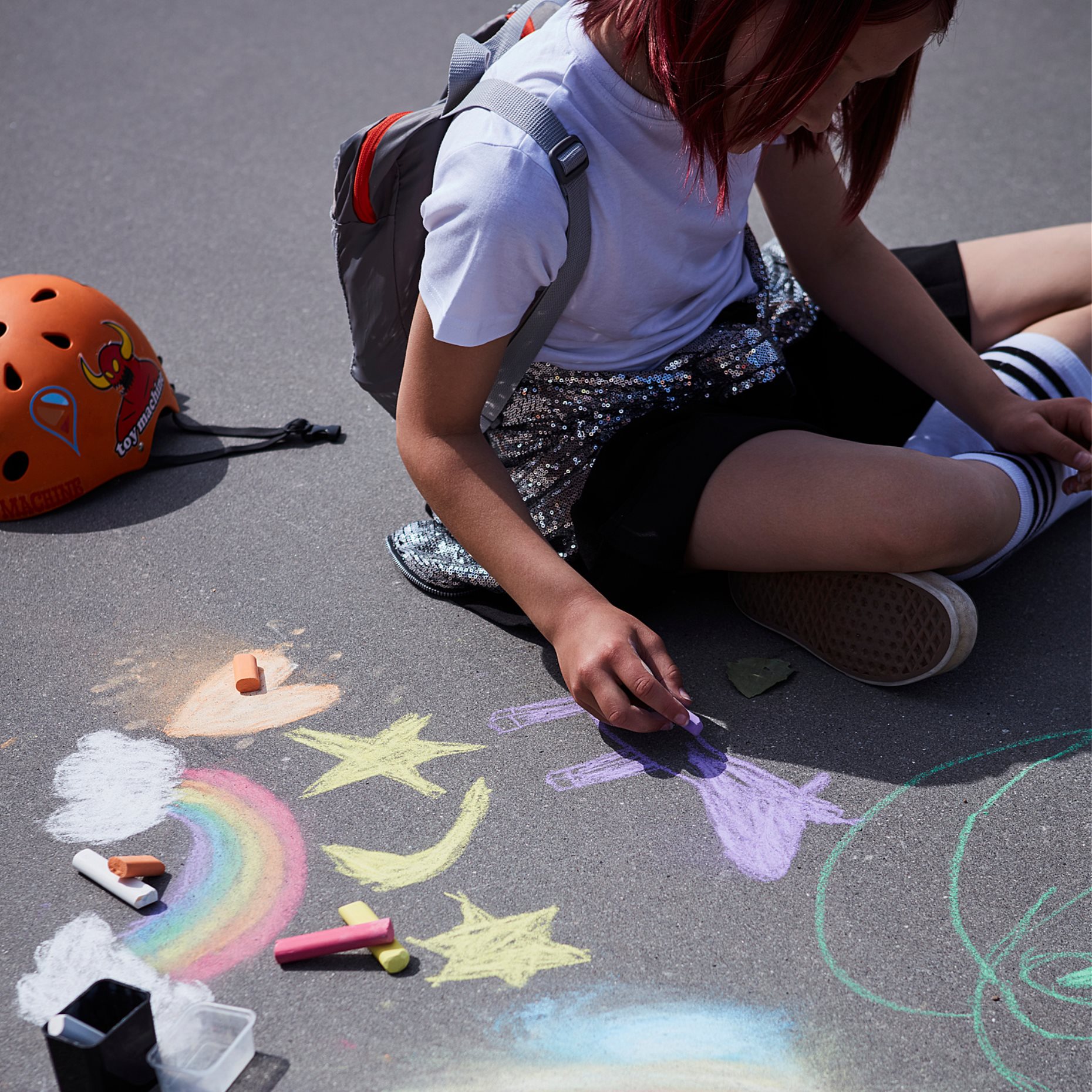 MÅLA, chalks, 9 pack, 701.933.21