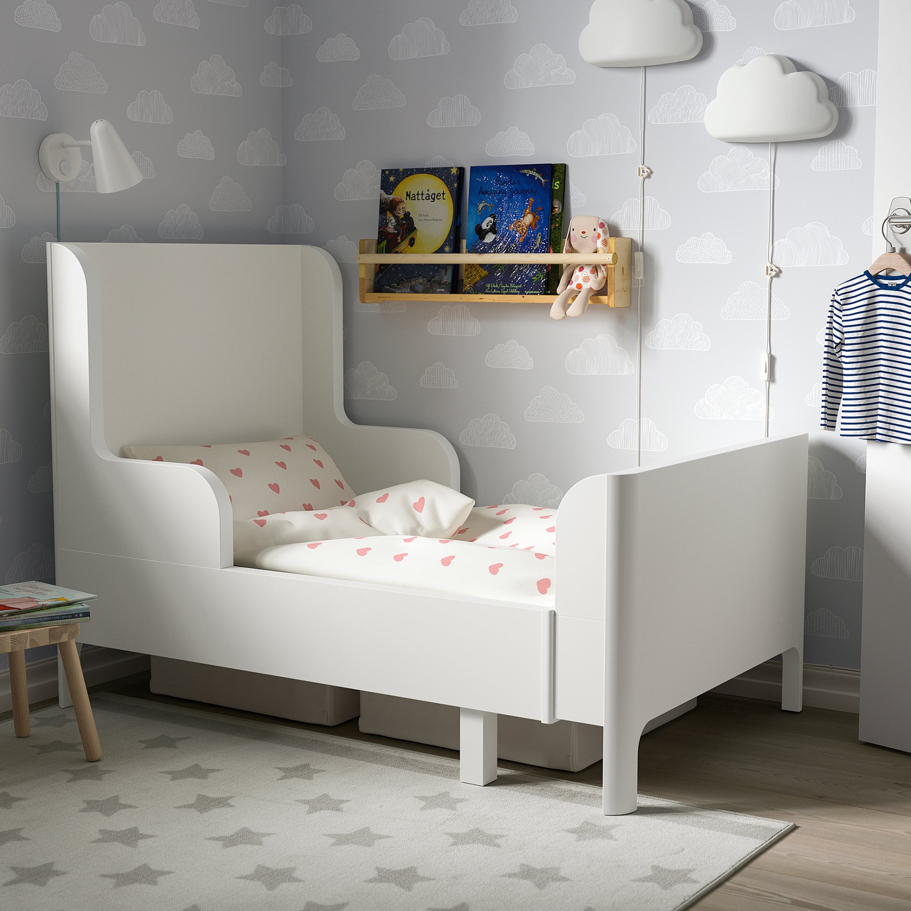 BUSUNGE, extendable bed, 703.057.00