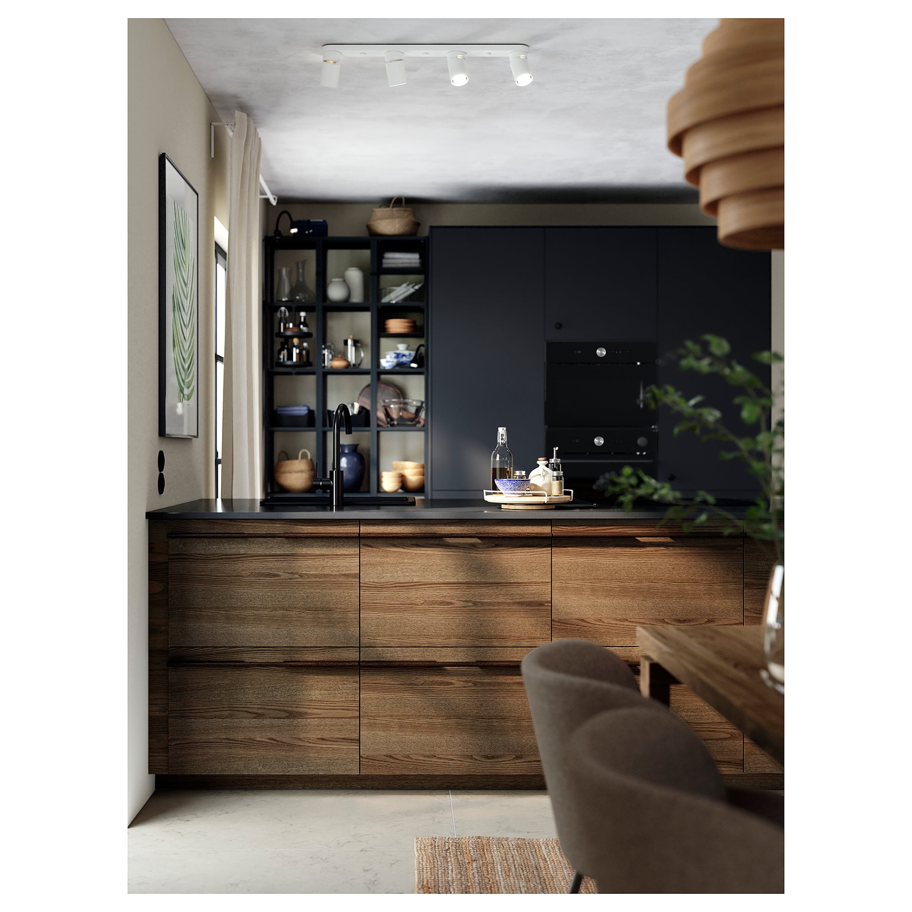 NYMÅNE, ceiling spotlight with 4 spots, 703.377.01