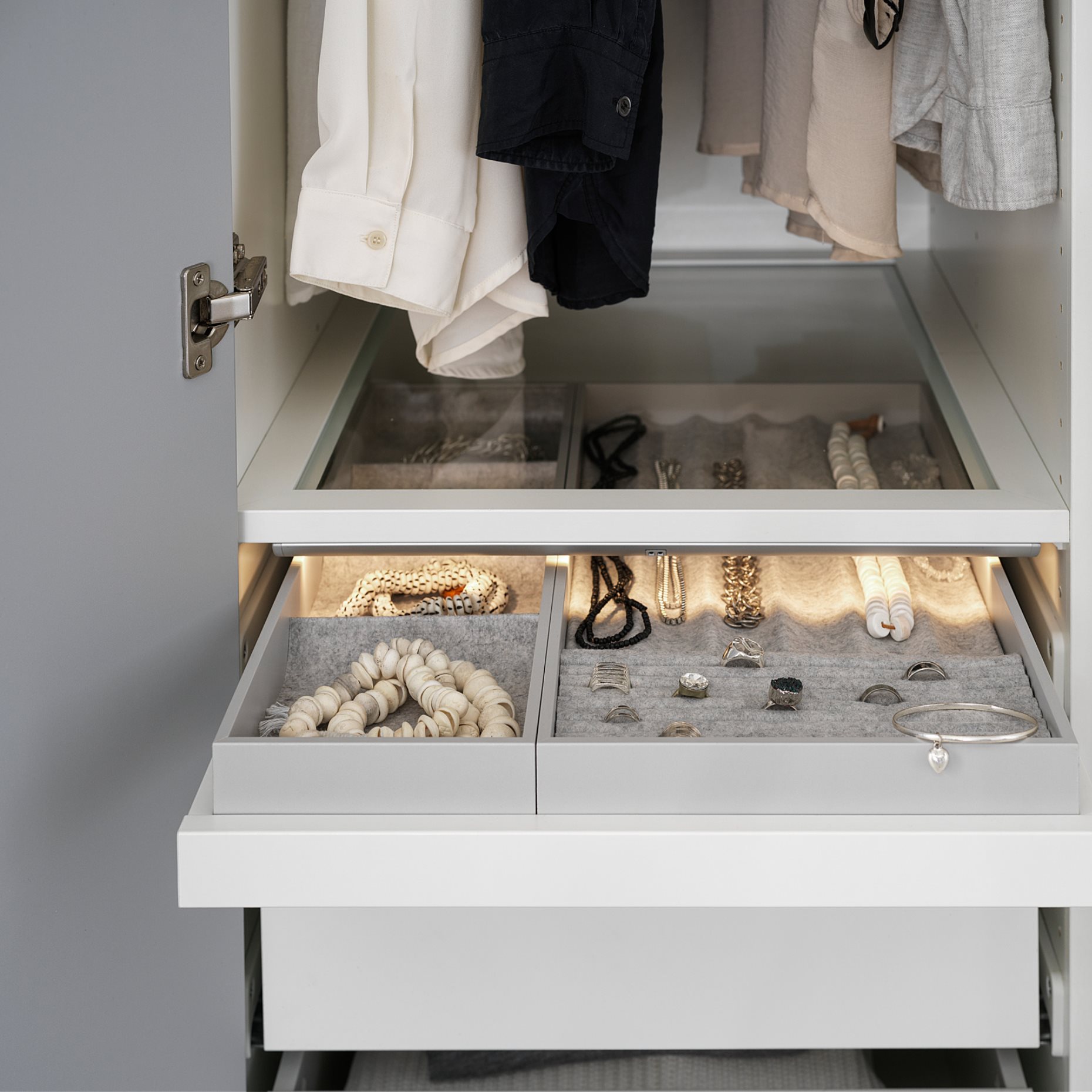 KOMPLEMENT, insert with 4 compartments, 704.040.26