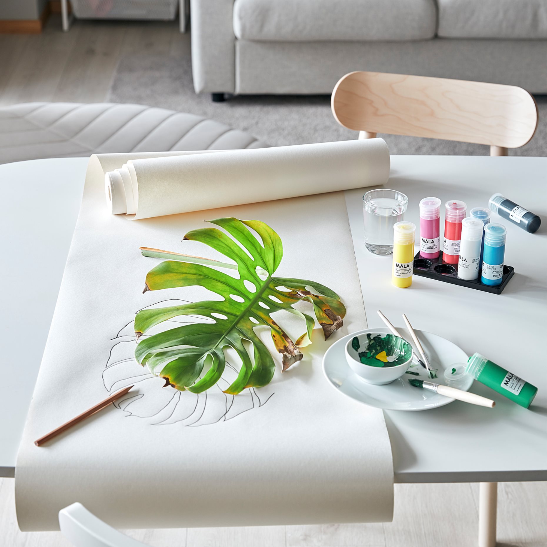 MÅLA, drawing paper roll, 704.610.88