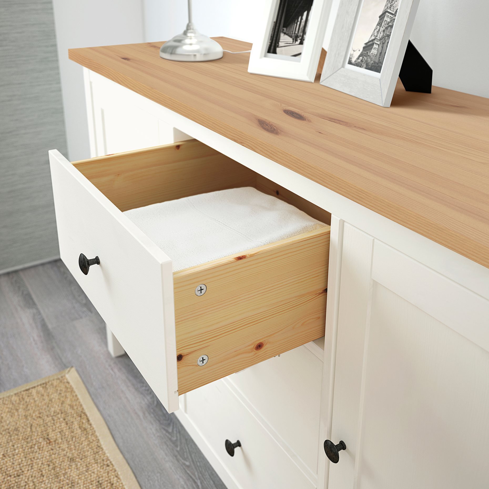 HEMNES, μπουφές, 157x88 cm, 704.762.59