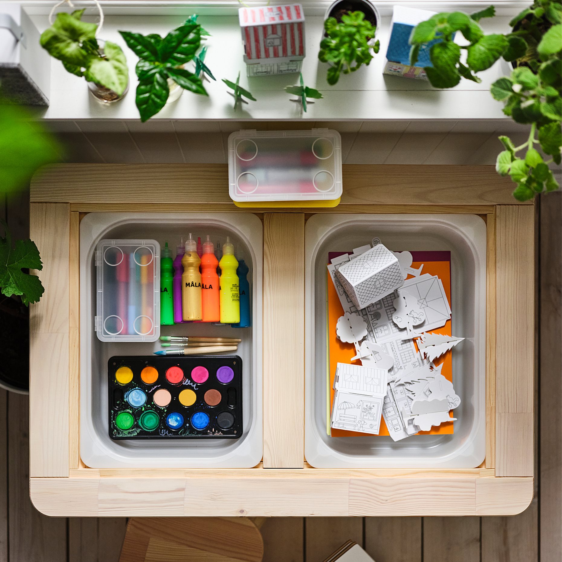 MÅLA, σετ χάρτινης πόλης 10 τεμ., 704.953.47