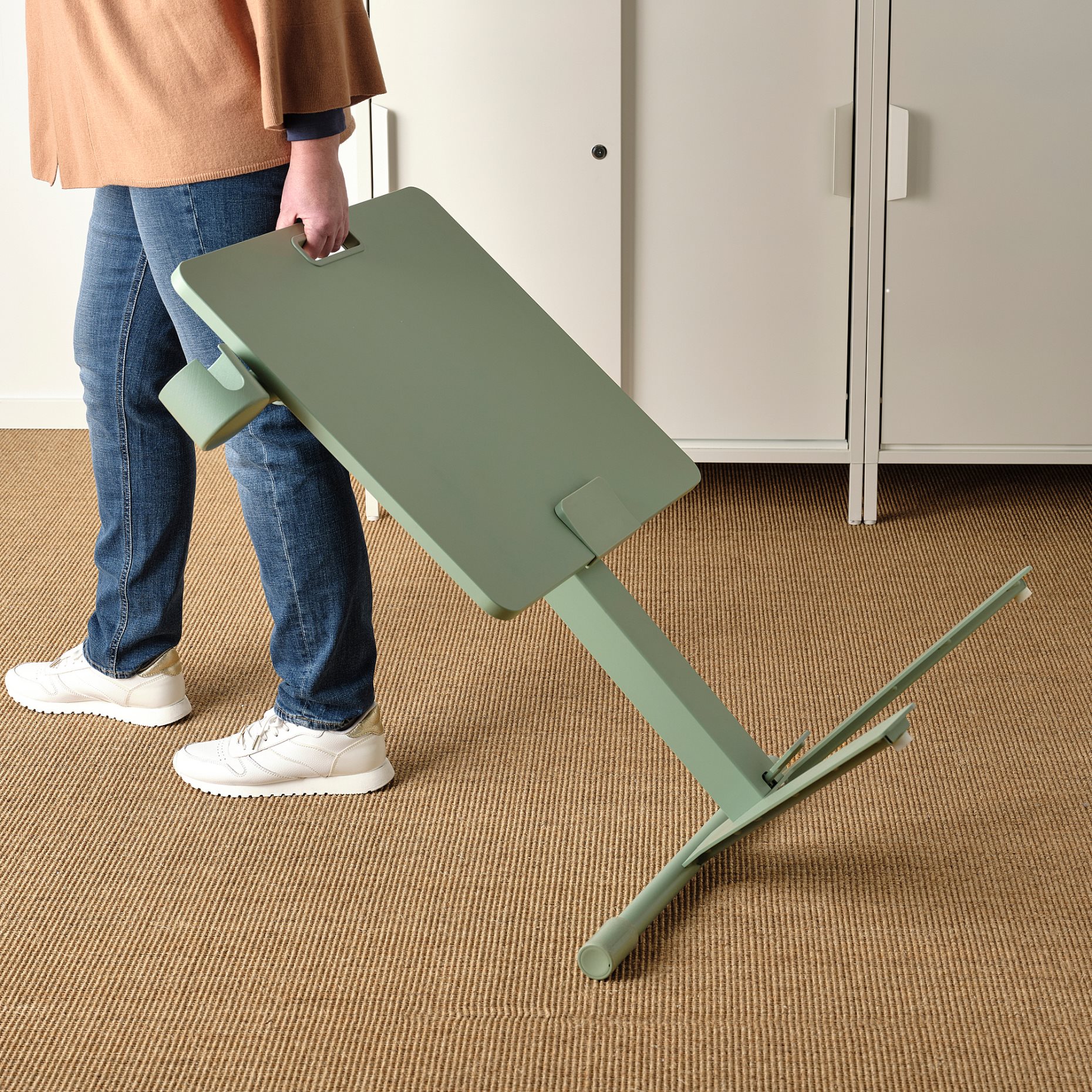 MITTZON, laptop table with castors, 66x50 cm, 704.981.95
