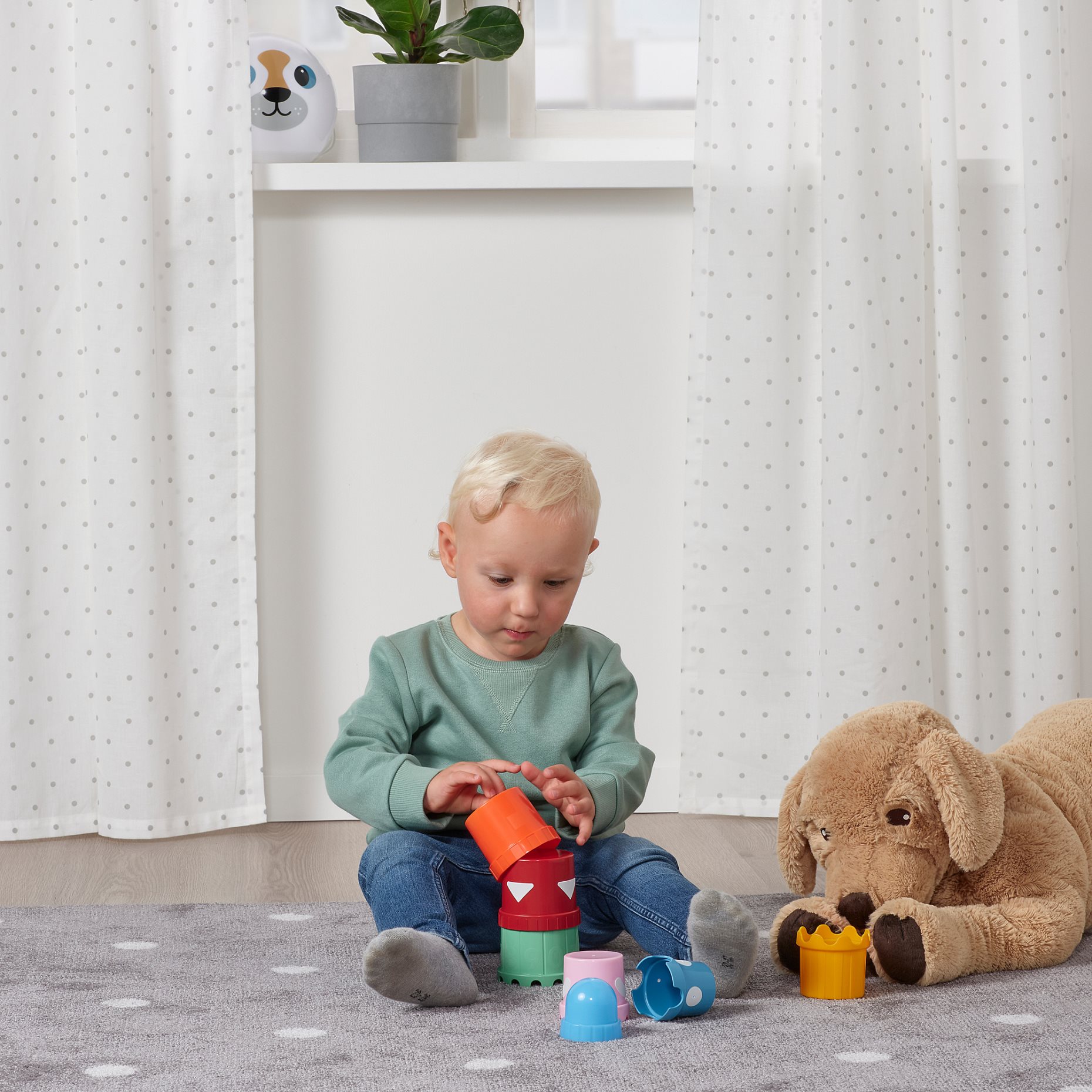 UPPSTÅ, building beakers, 705.138.84