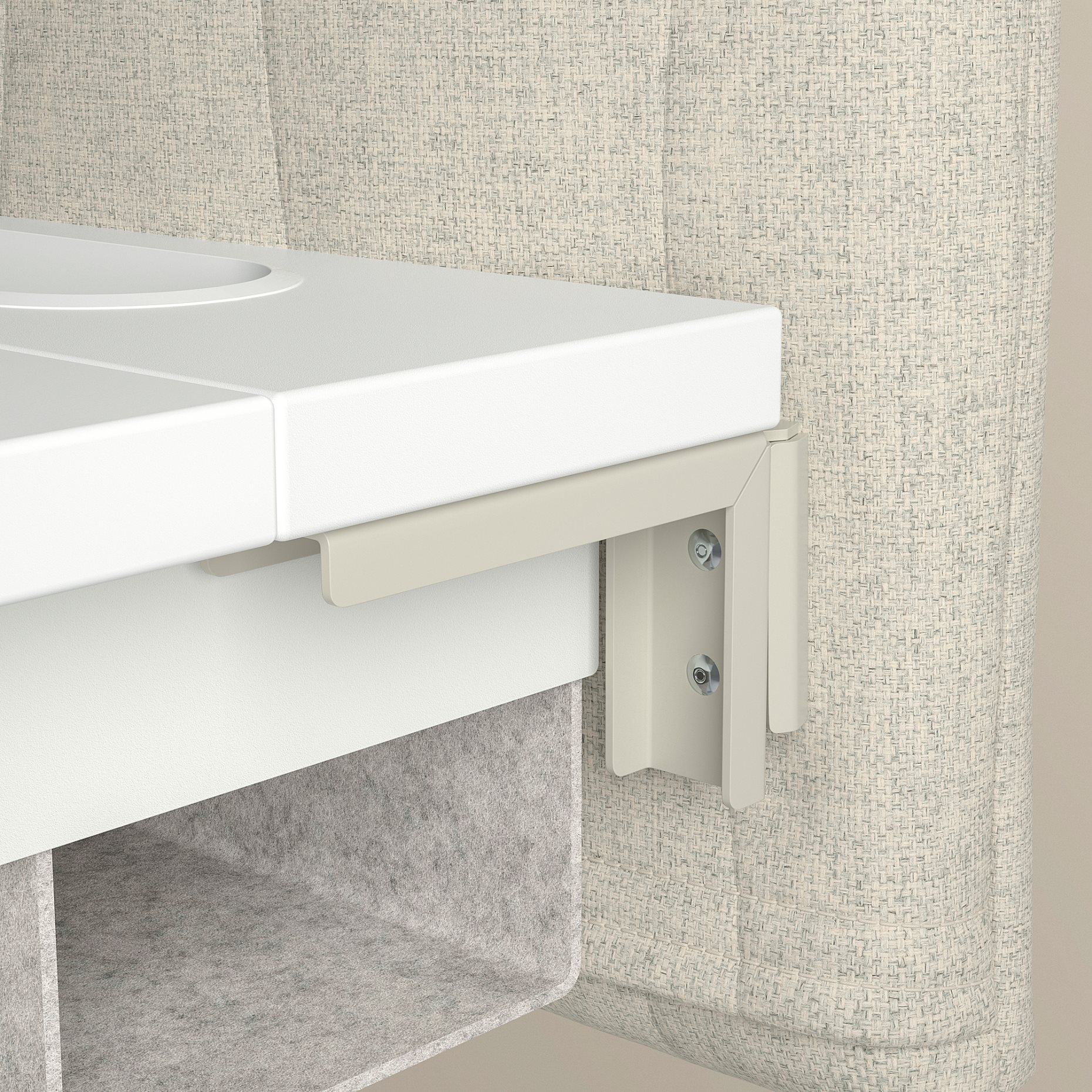 MITTZON, acoustic screen for desk, 165x72 cm, 705.282.15