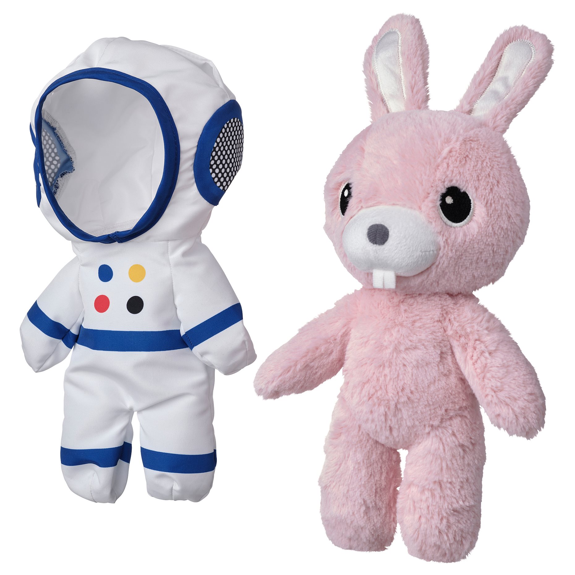 AFTONSPARV, soft toy rabbit with astronaut suit, 28 cm, 705.515.31