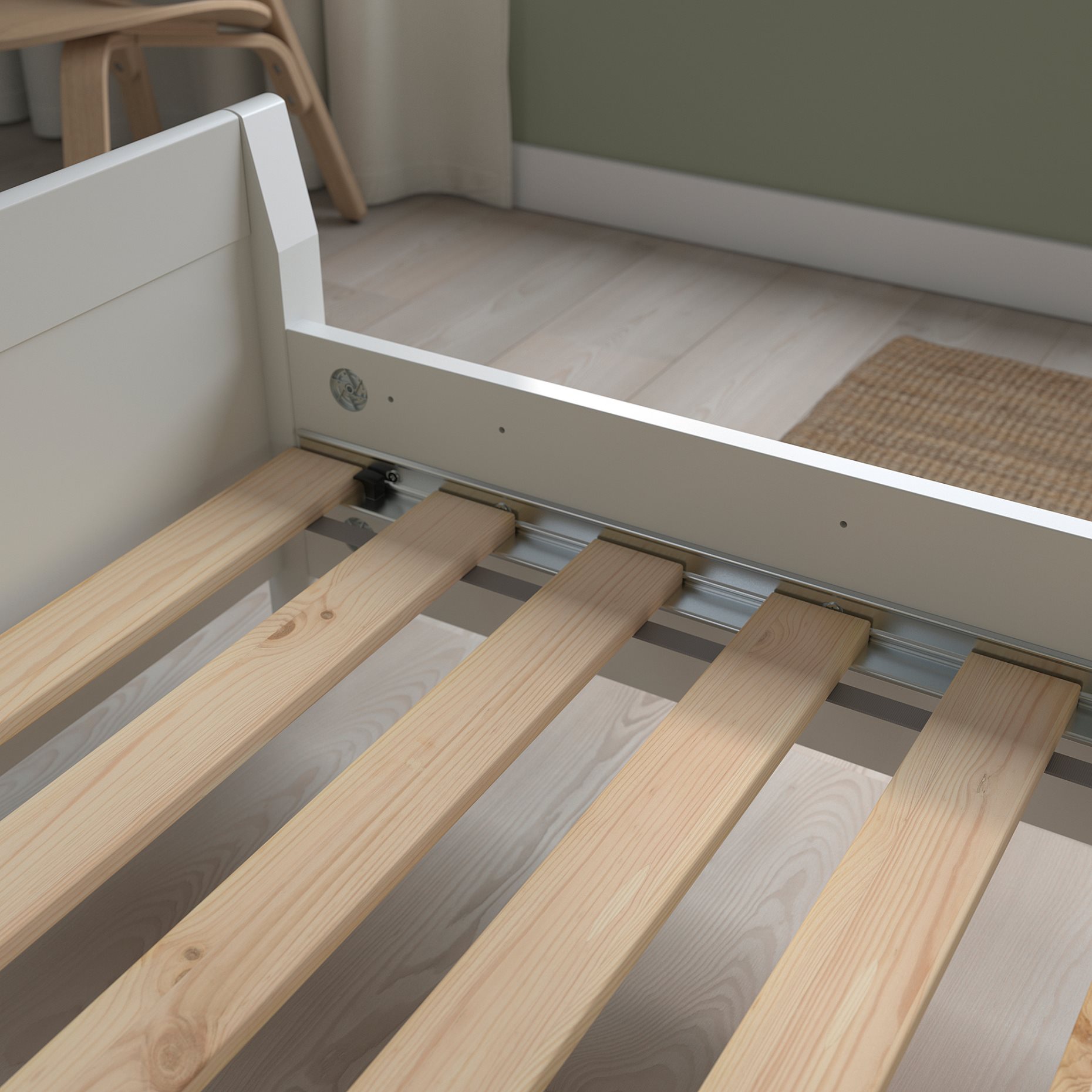 LINDBÅDEN, slatted bed base, 90x200 cm, 705.531.82