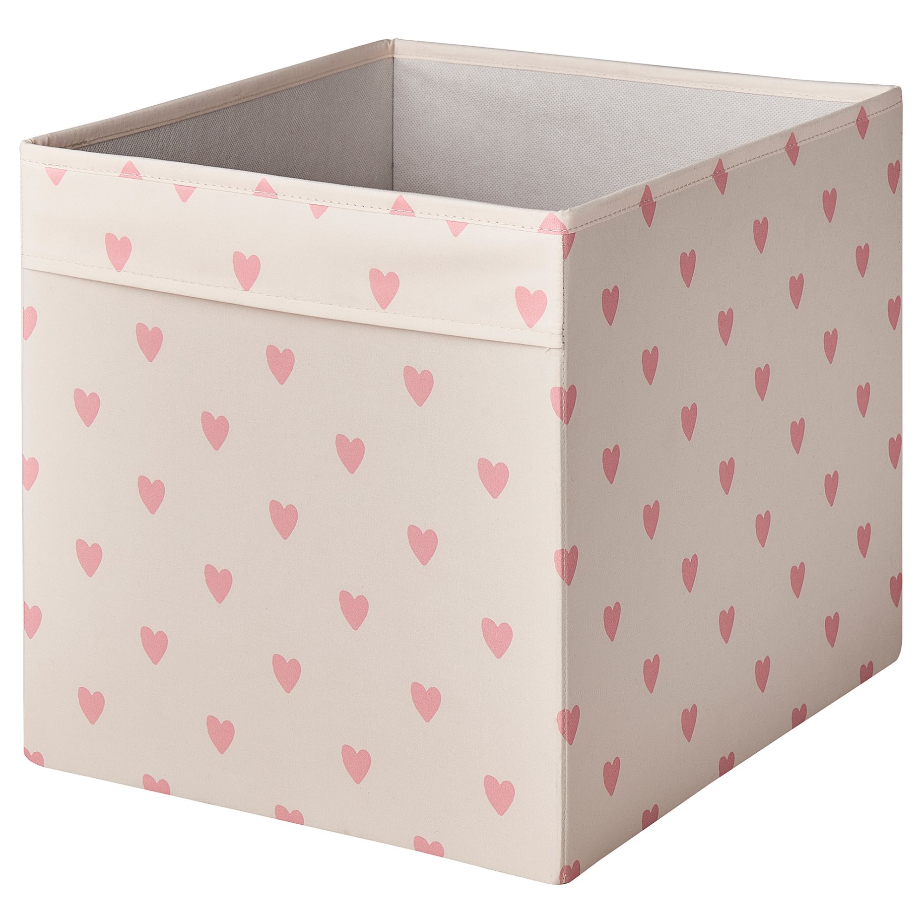 REGNBROMS, box/heart pattern, 33x38x33 cm, 705.553.55