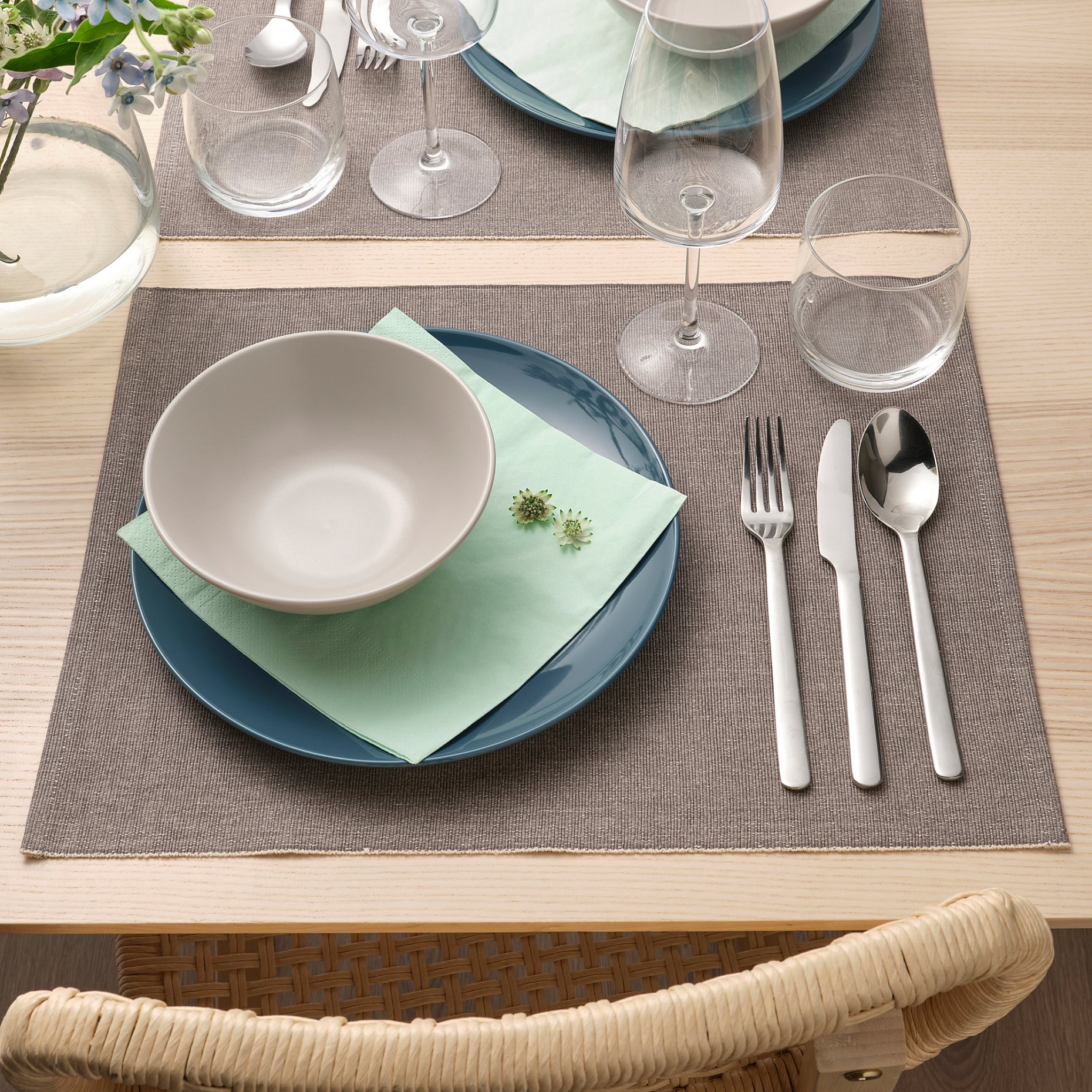 FANTASTISK, paper napkin 40x40 cm/50 pack, 370g, 705.646.75