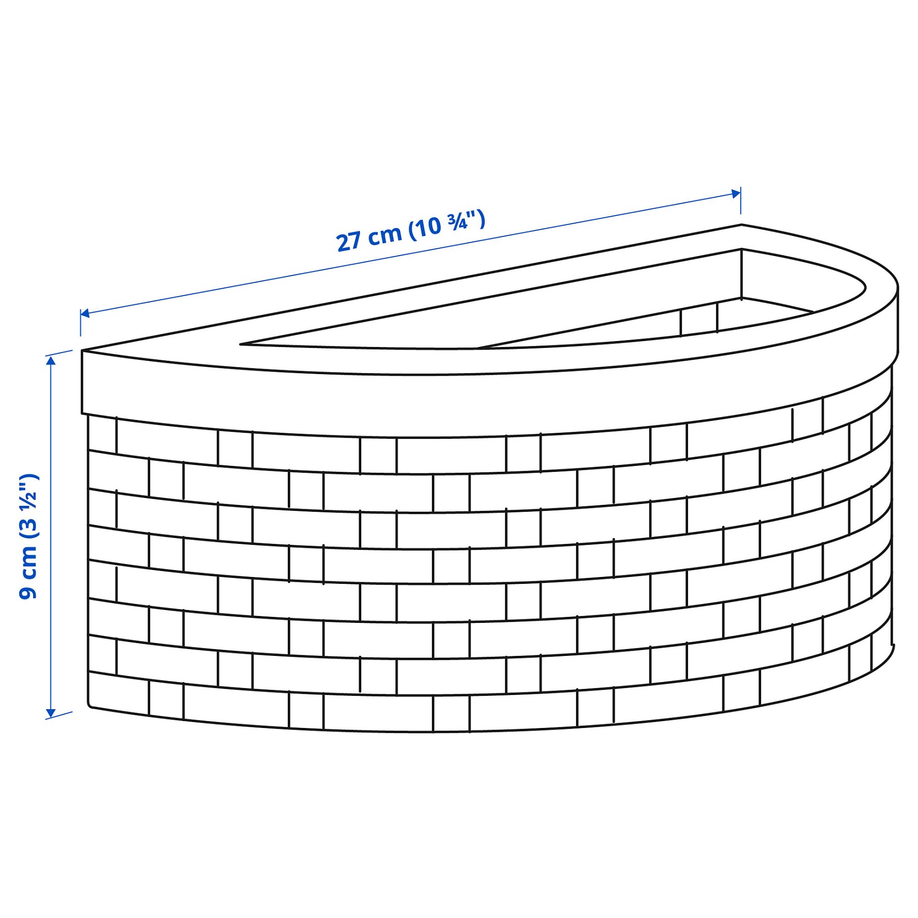 SNÖPLOG, χειροποίητο καλάθι, 3 τεμ., 705.818.49