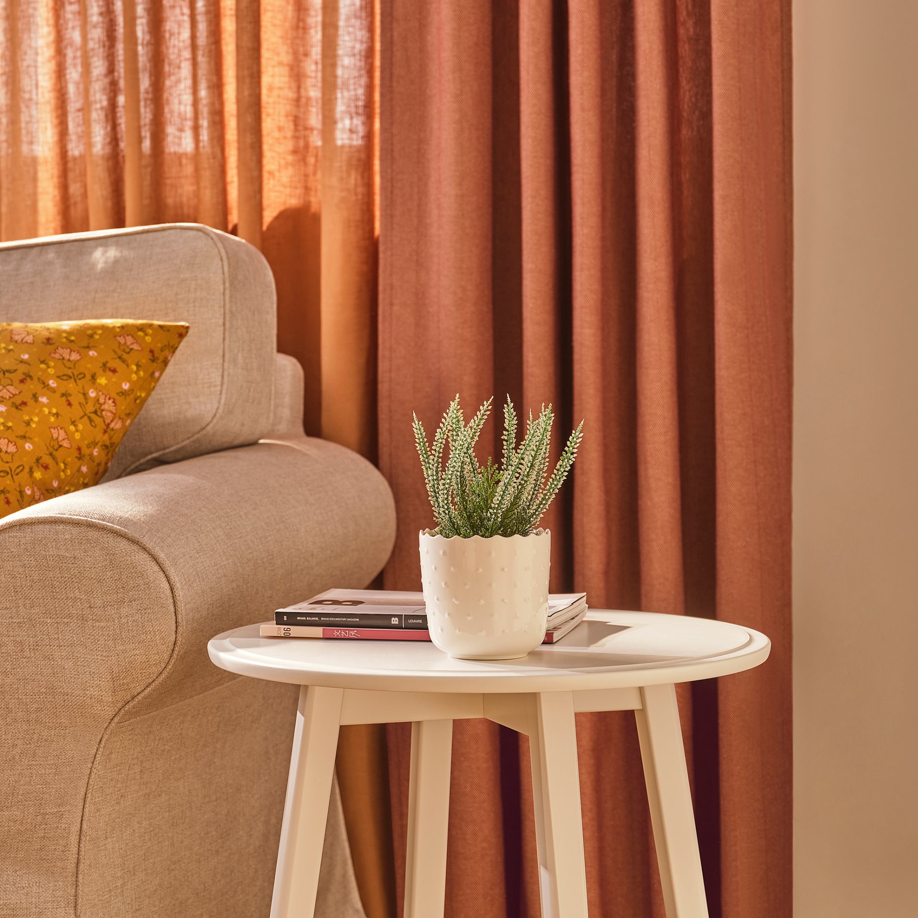 FEJKA, artificial potted plant/in/outdoor/Heather, 9 cm, 705.825.04