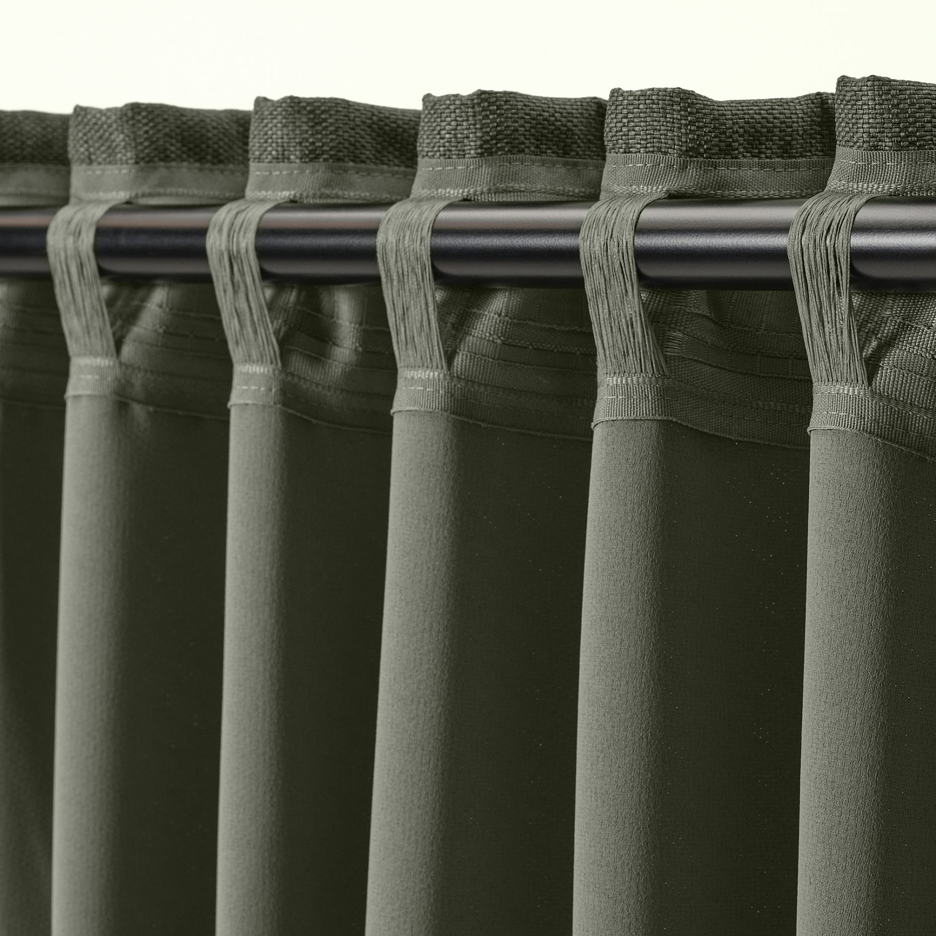 ANNAKAJSA, room darkening curtains 145x300 cm, 1 pair, 705.860.74