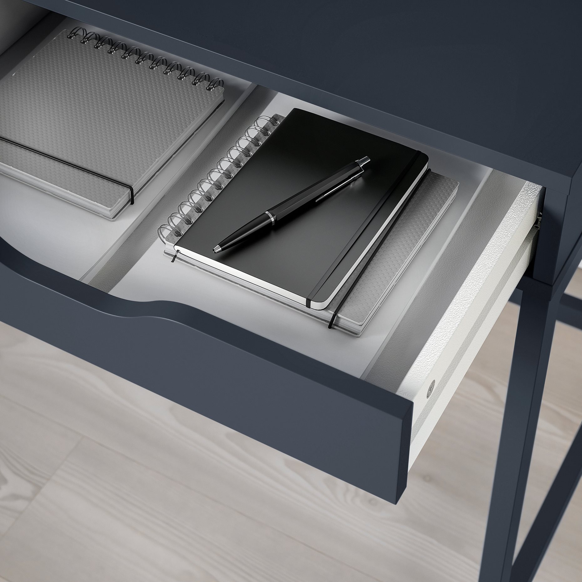 ALEX, desk, 132x58 cm, 705.904.72