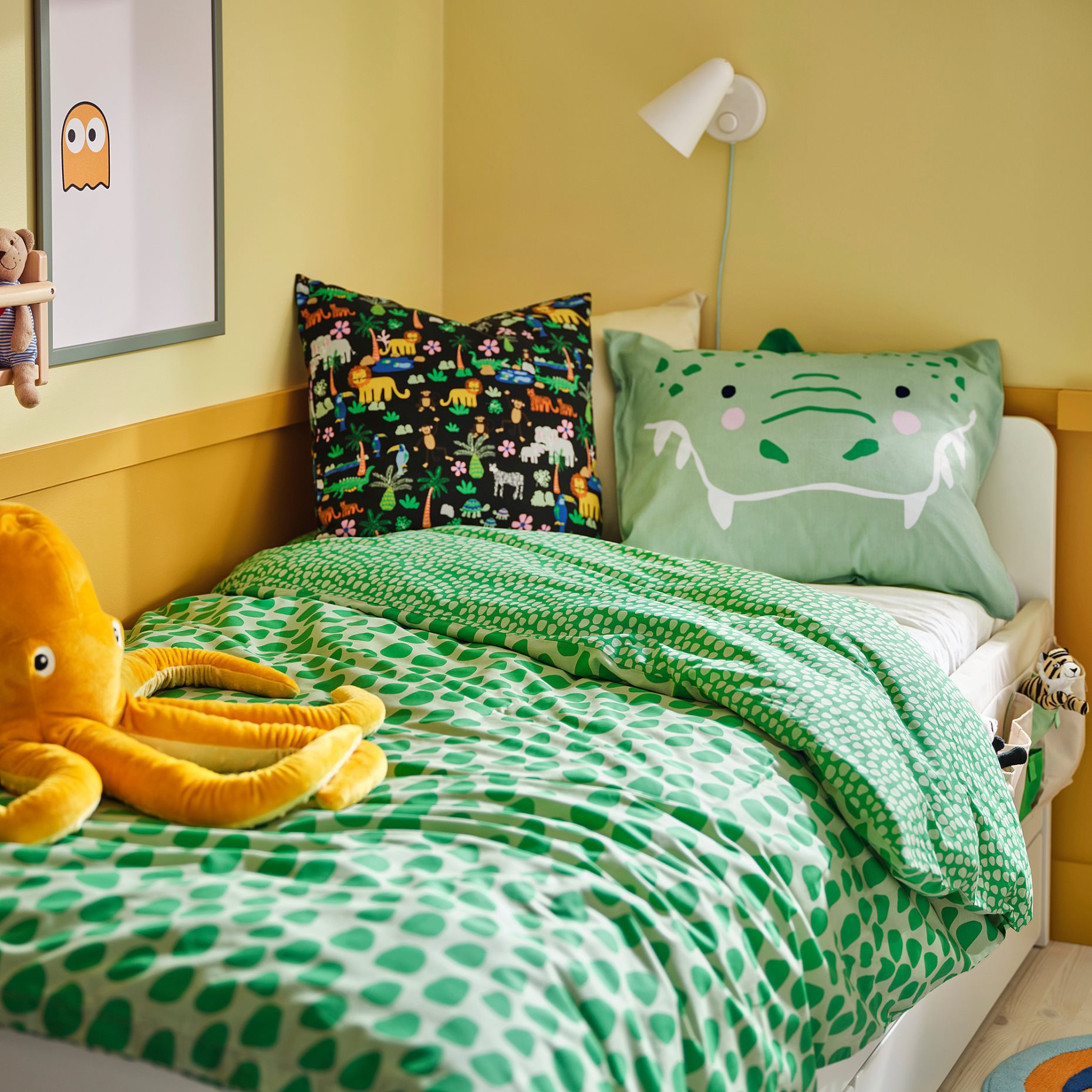 NATTHÄGER, duvet cover and pillowcase, 150x200/50x60 cm, 705.953.18