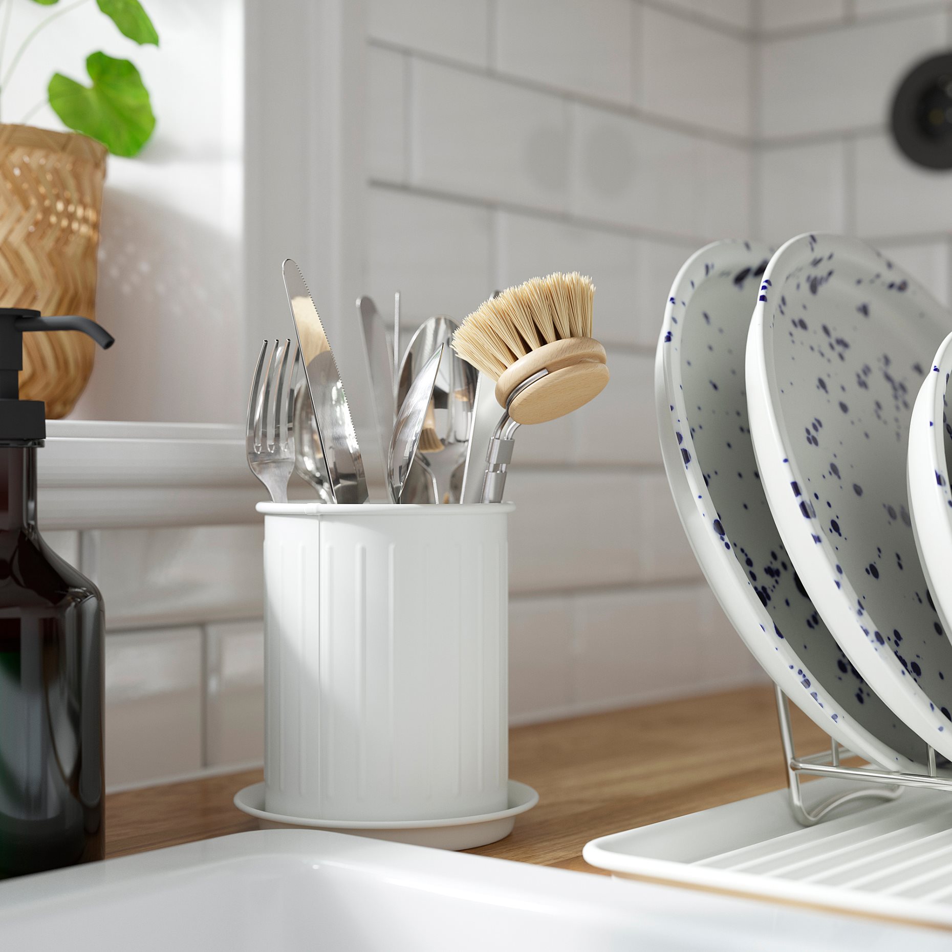 VÄLVÅRDAD, θήκη στραγγίσματος για μαχαιροπίρουνα, 13 cm, 706.053.22