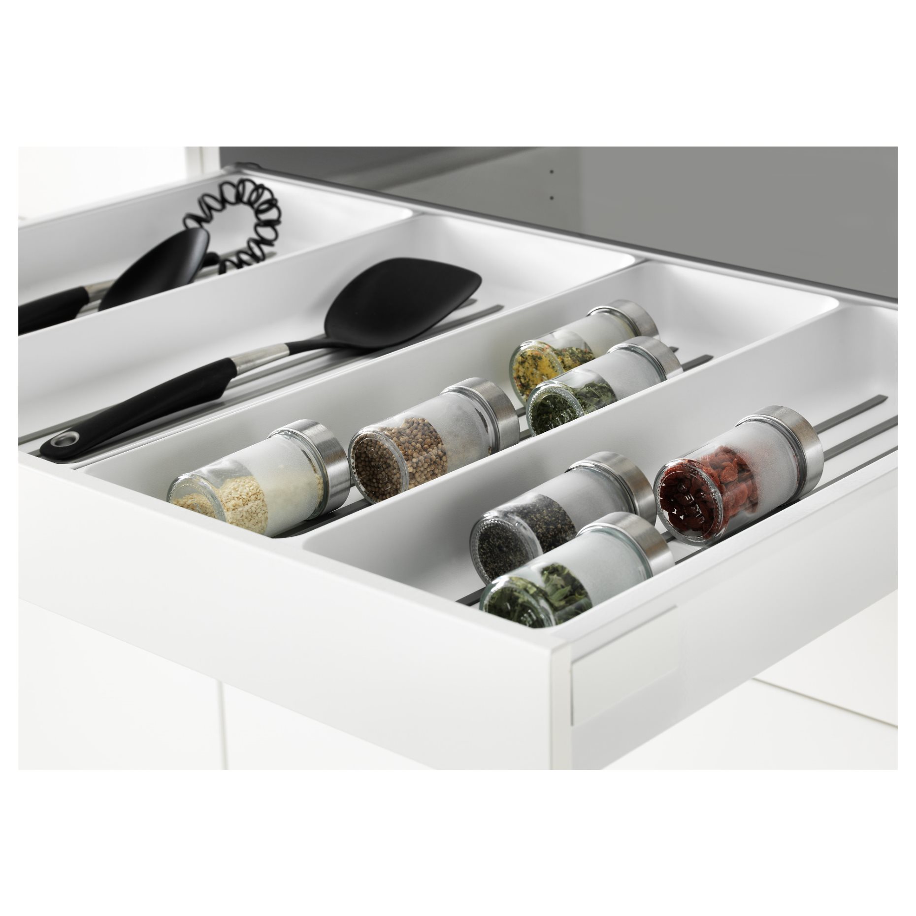 METOD/MAXIMERA, base cabinet 2 fronts/2 low/1 medium/1 high drawer, 791.046.17