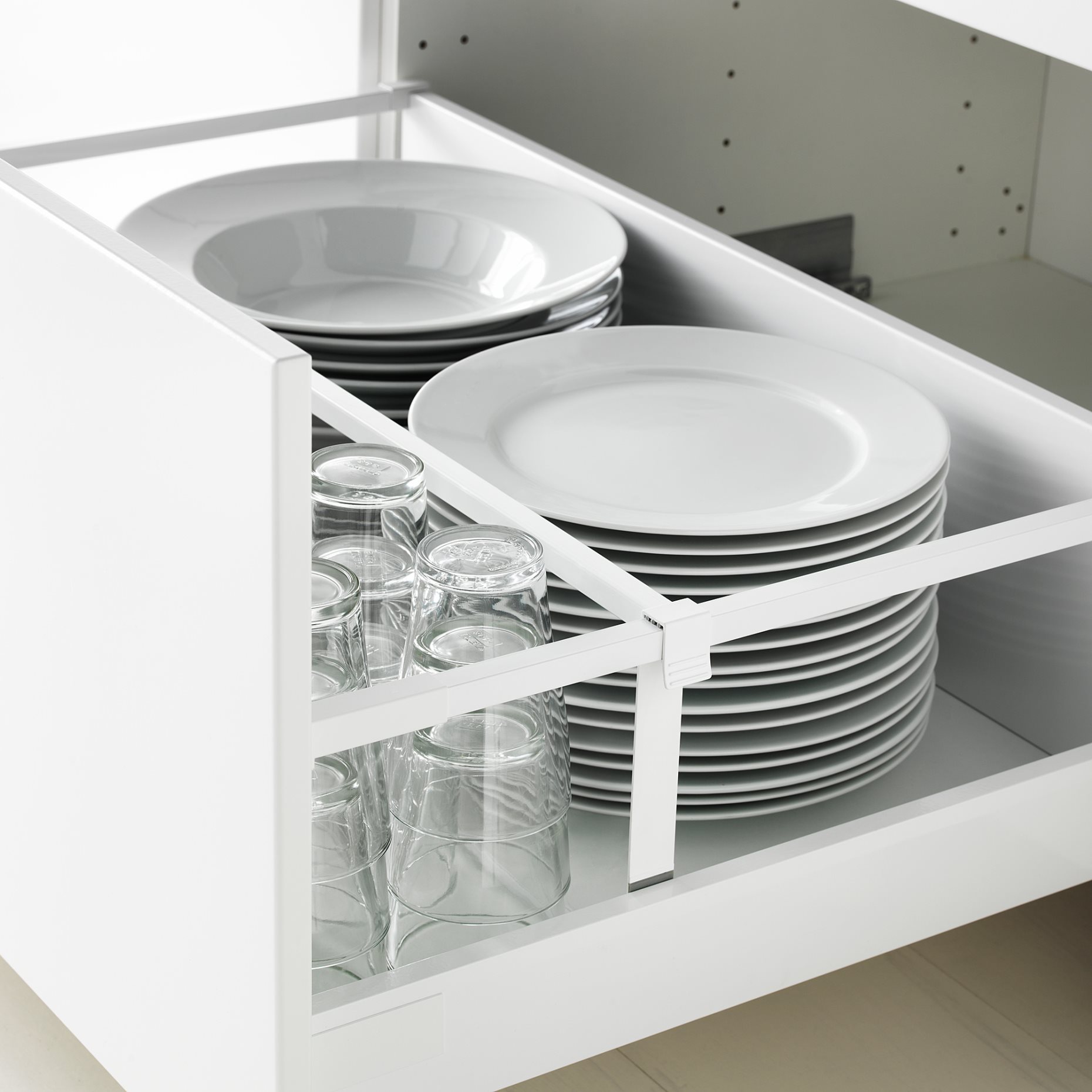 METOD/MAXIMERA, base cabinet 2 fronts/2 low/1 medium/1 high drawer, 791.046.17