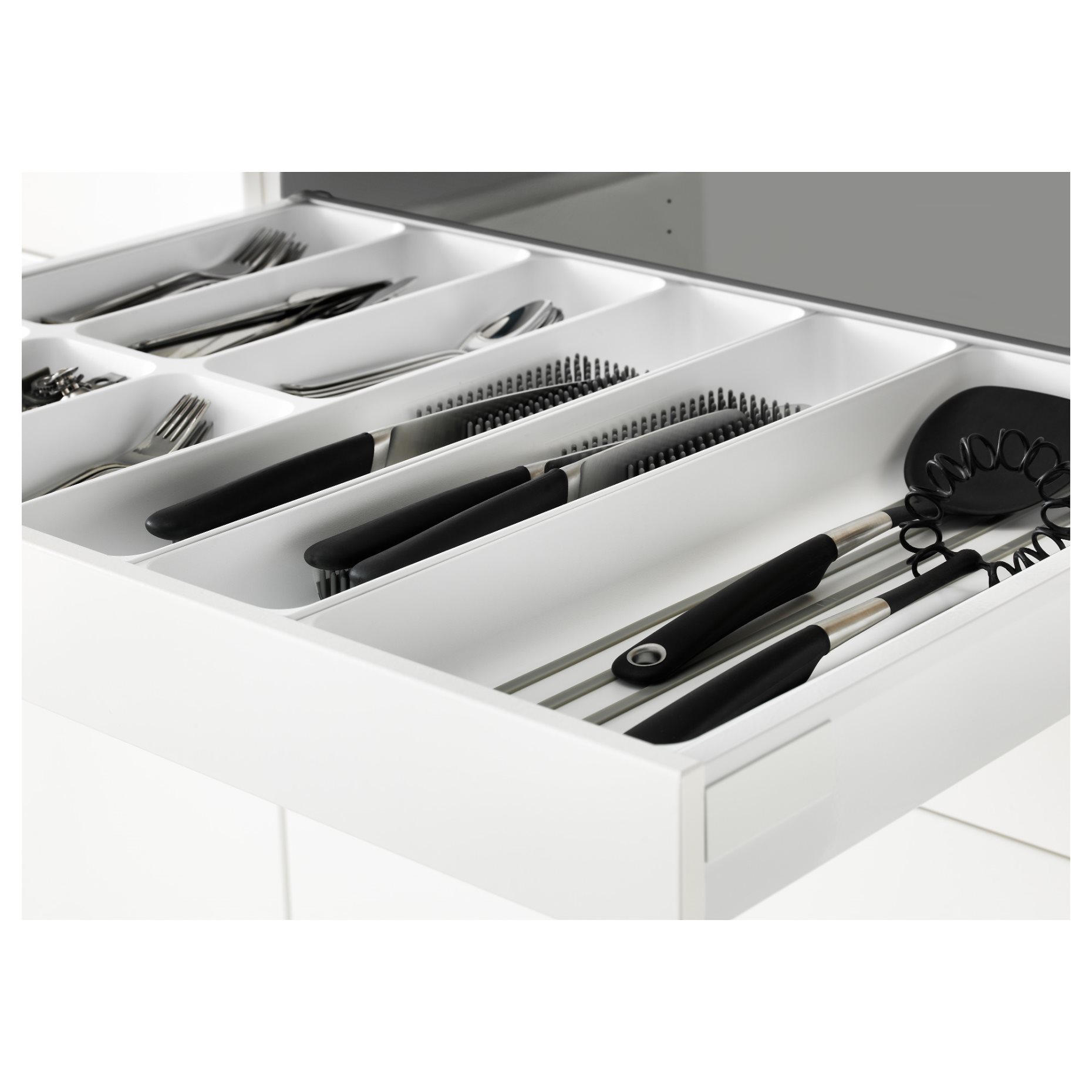 METOD/MAXIMERA, base cabinet 2 fronts/2 low/1 medium/1 high drawer, 791.046.17