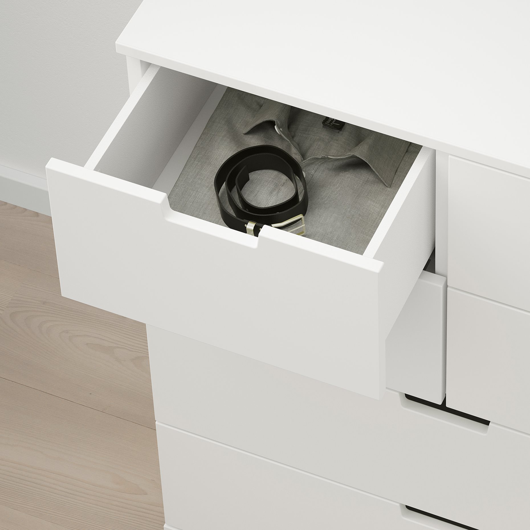 NORDLI, συρταριέρα με 8 συρτάρια, 120X99 cm, 792.395.03