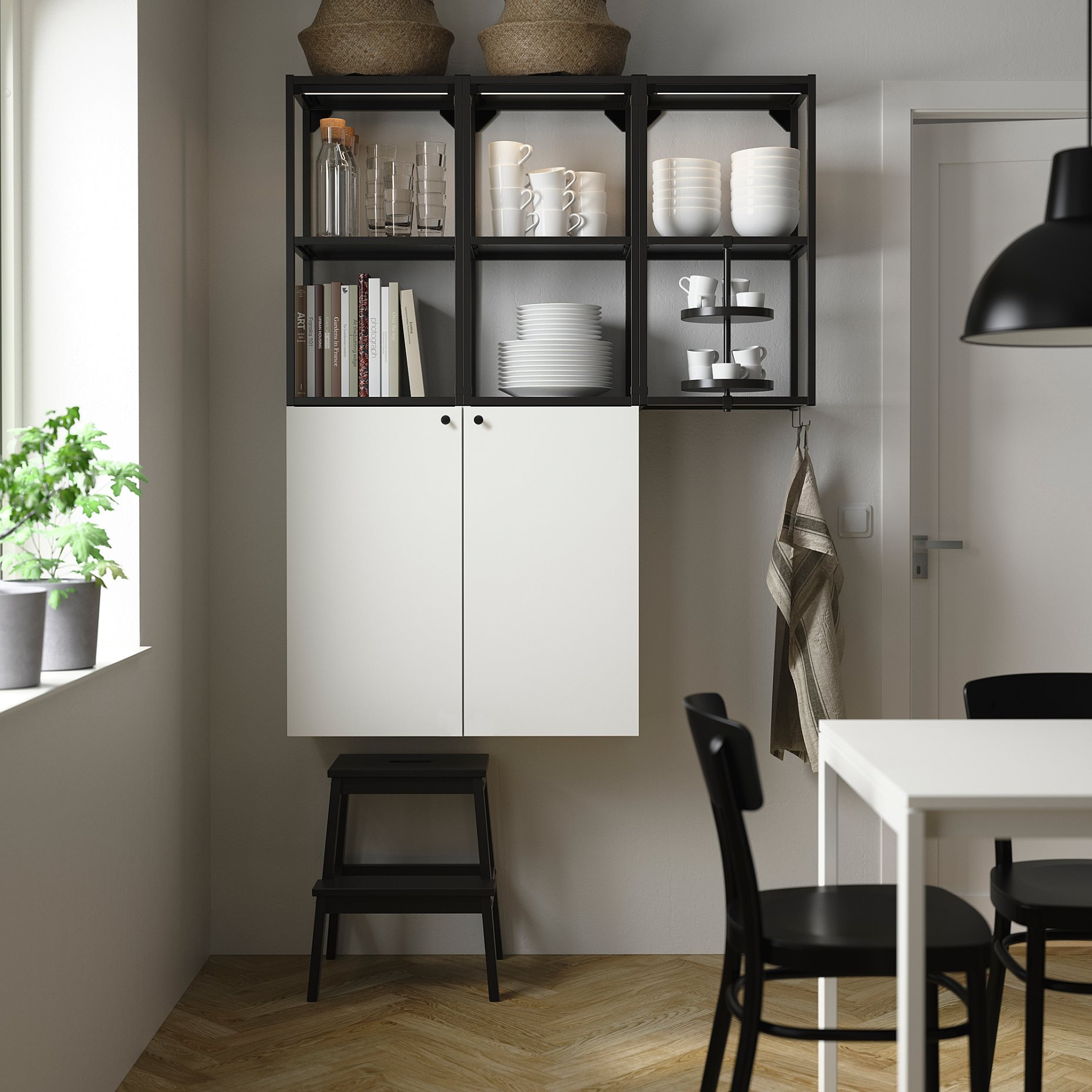 ENHET, wall storage combination, 793.314.55