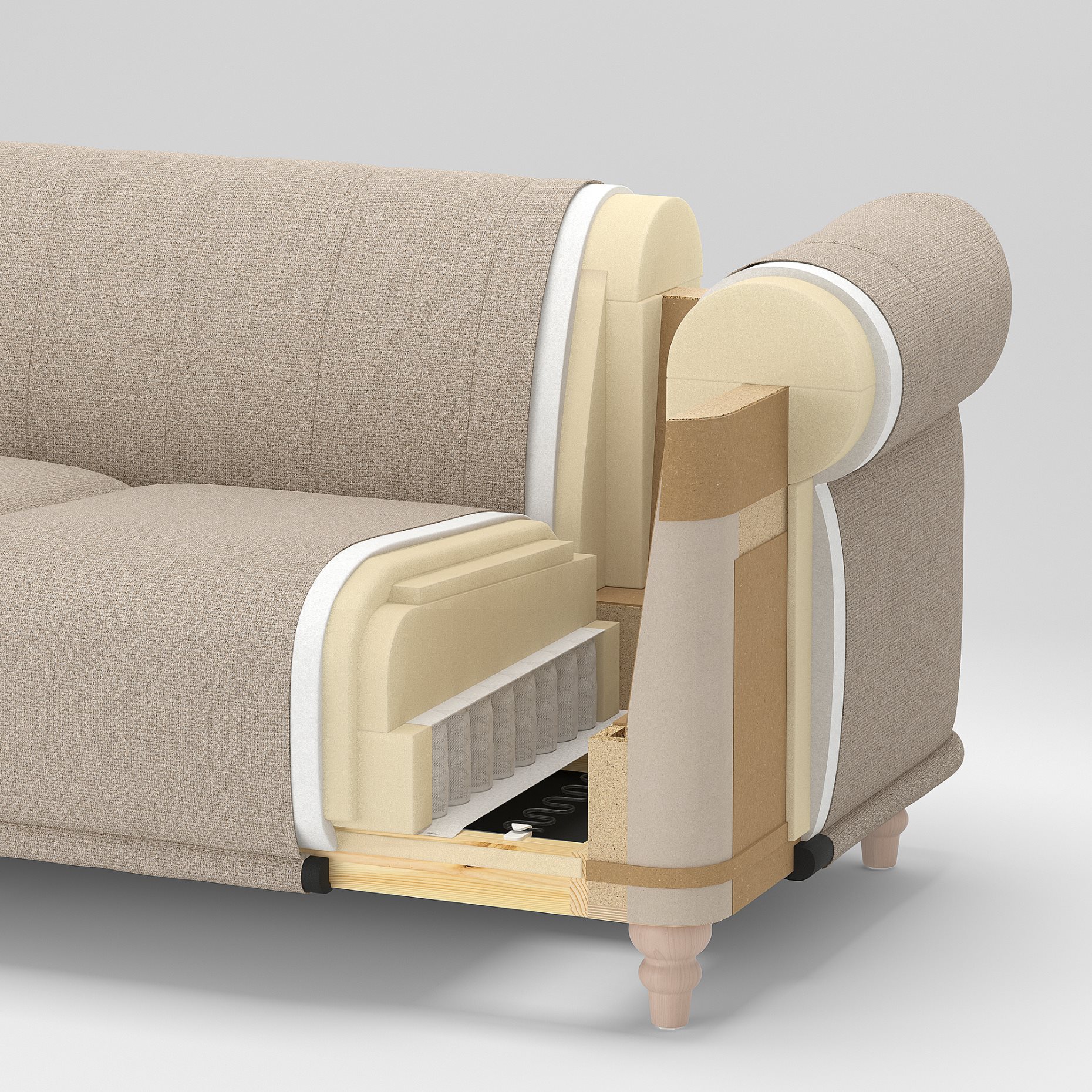 VISKAFORS, 1,5-seat armchair, 794.432.69